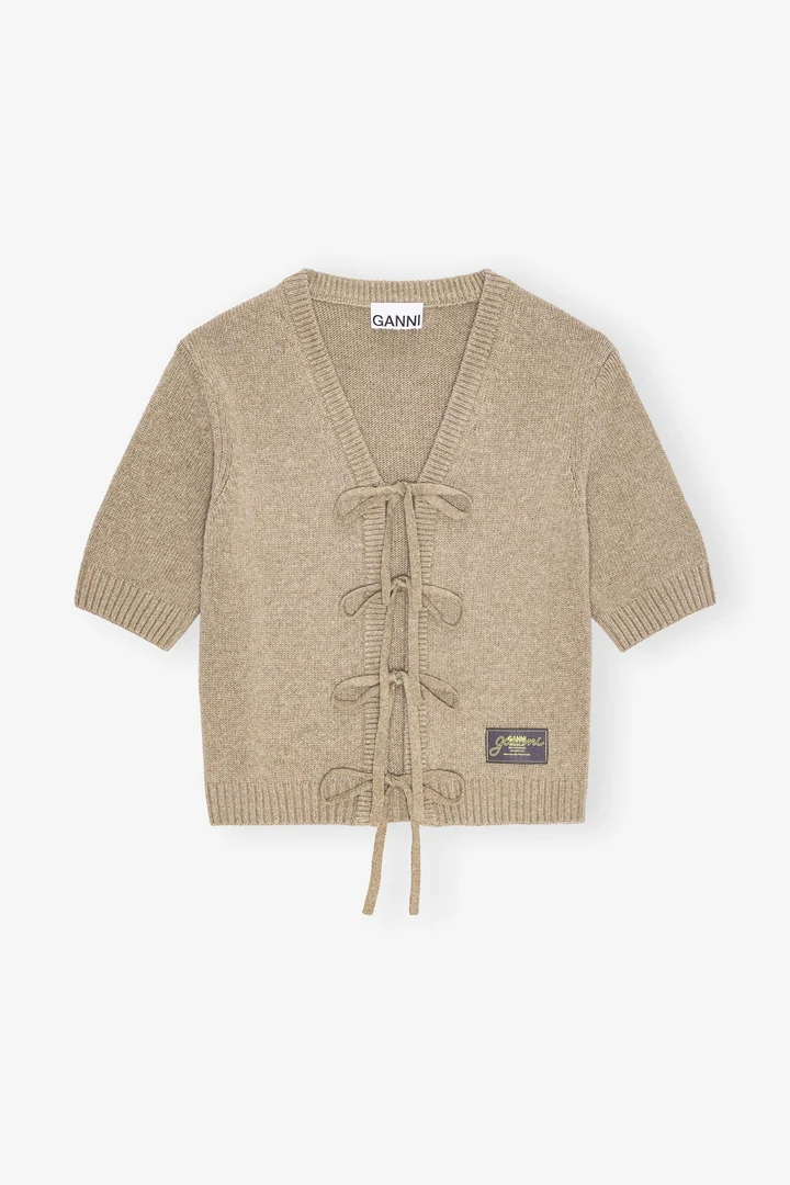 Cardigan Future Wool Mix Short Sleeve - Image 2