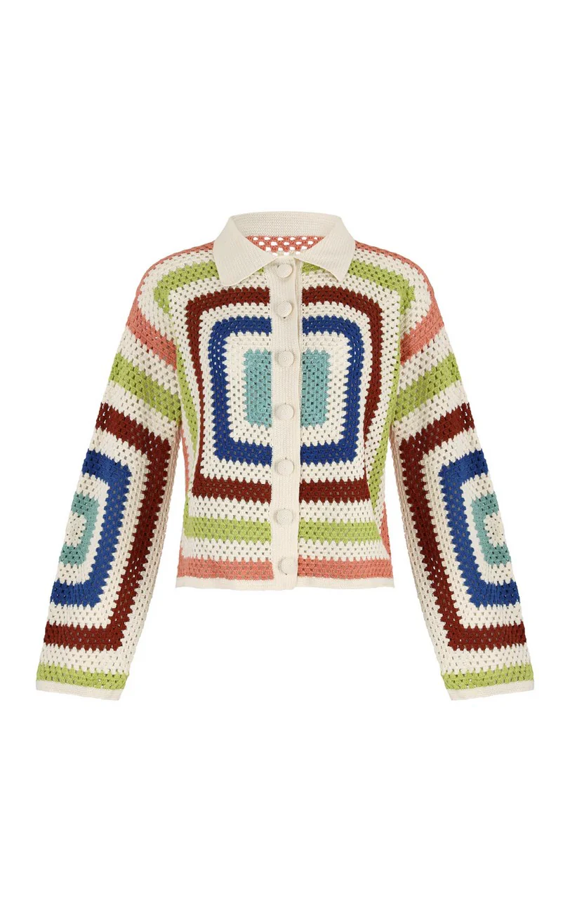 Cardigan Plaza Crochet - Image 2