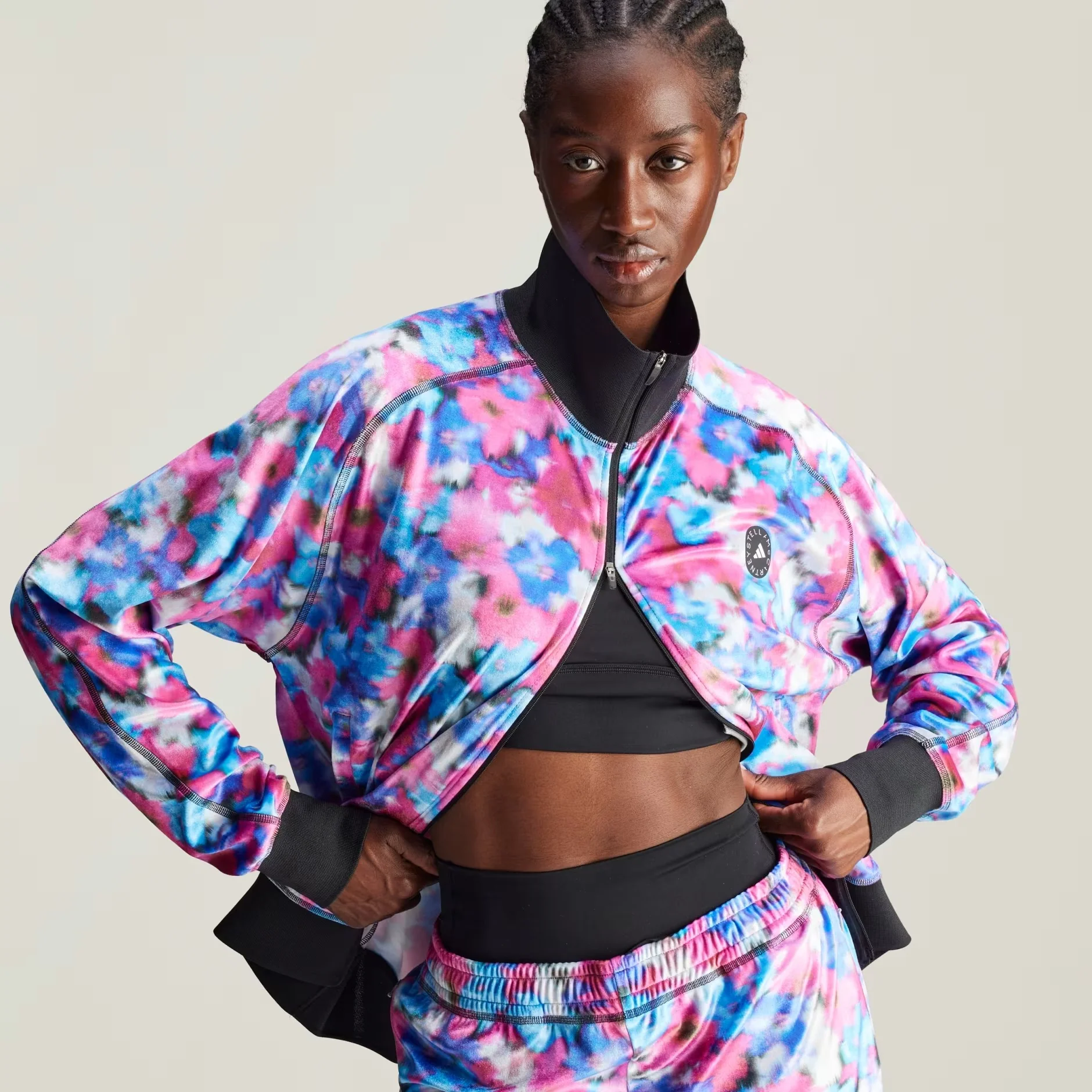 Chaqueta Adidas Velour Track - Image 3