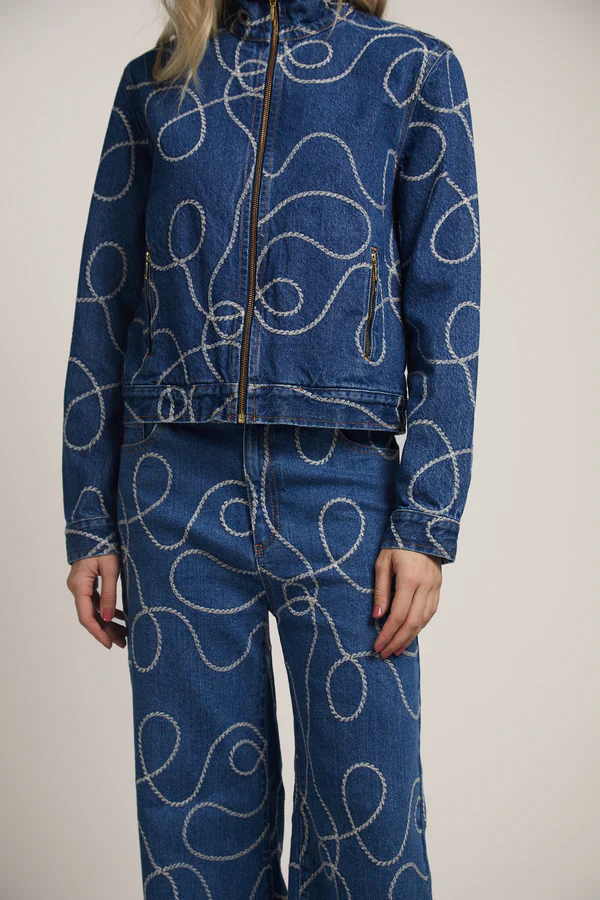 Chaqueta De Jean Baia
