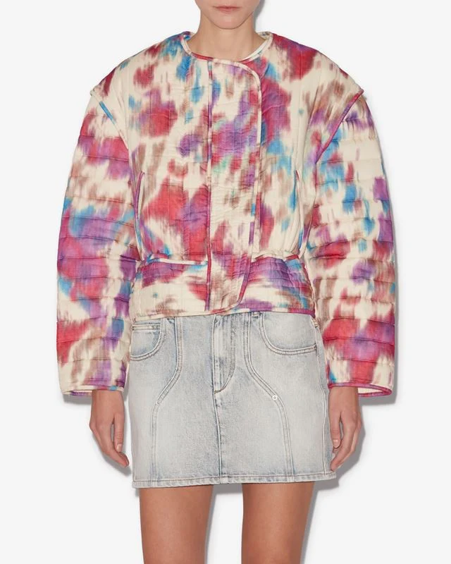 Chaqueta Gelio Beige Raspberry - Image 3