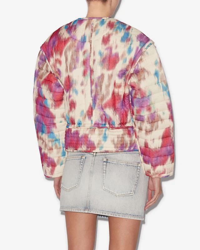 Chaqueta Gelio Beige Raspberry - Image 4
