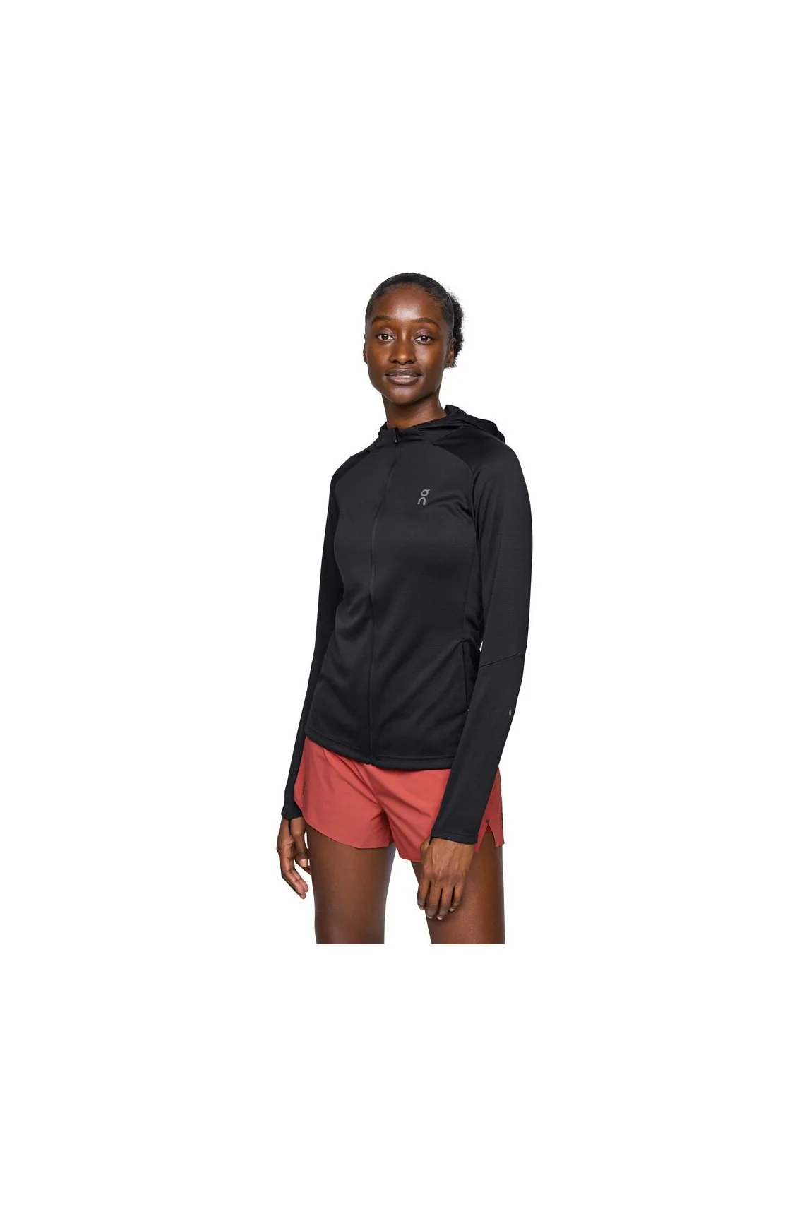 Chaqueta On Running Zip Mujer