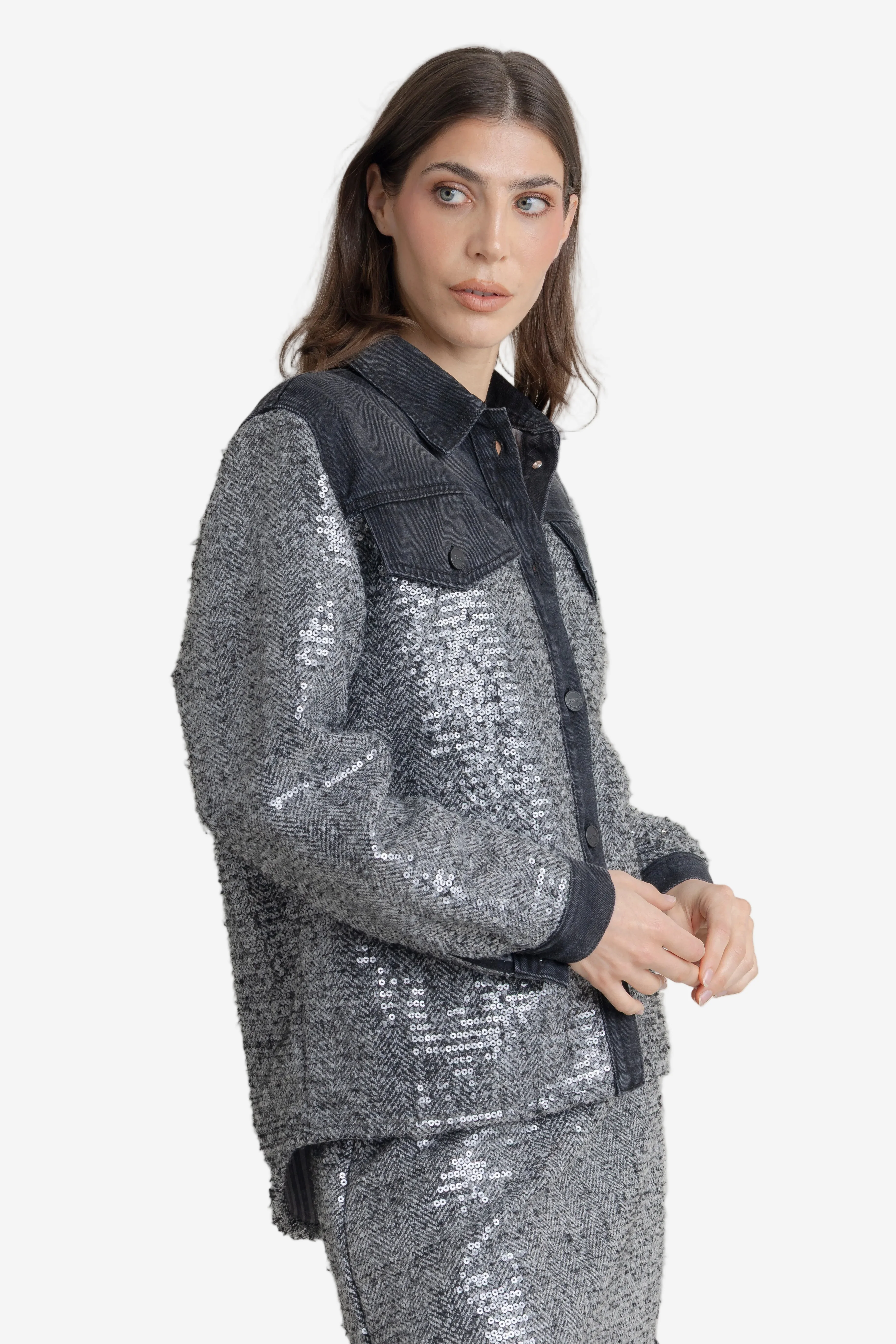 Chaqueta Shiny Tweed - Image 2