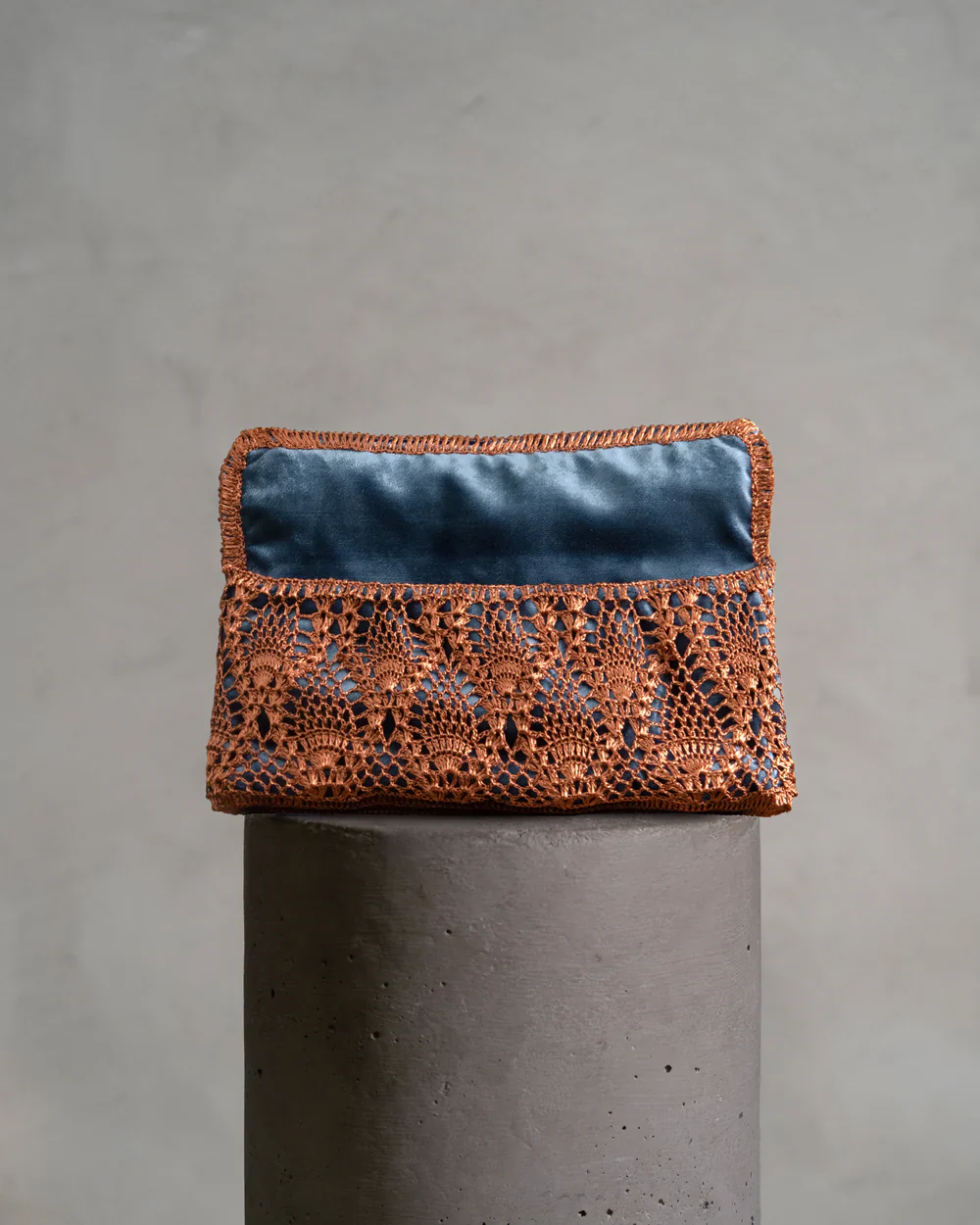 Clutch Pineapple Copper Blue - Image 3