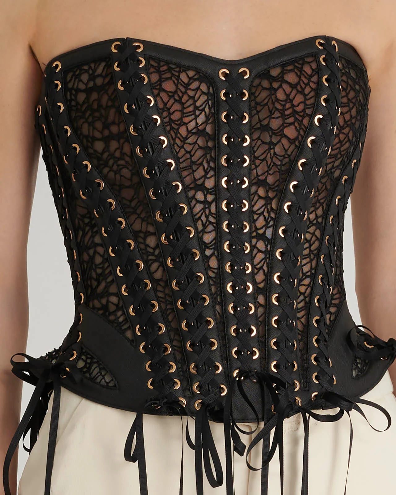 Corset Cactus Negro