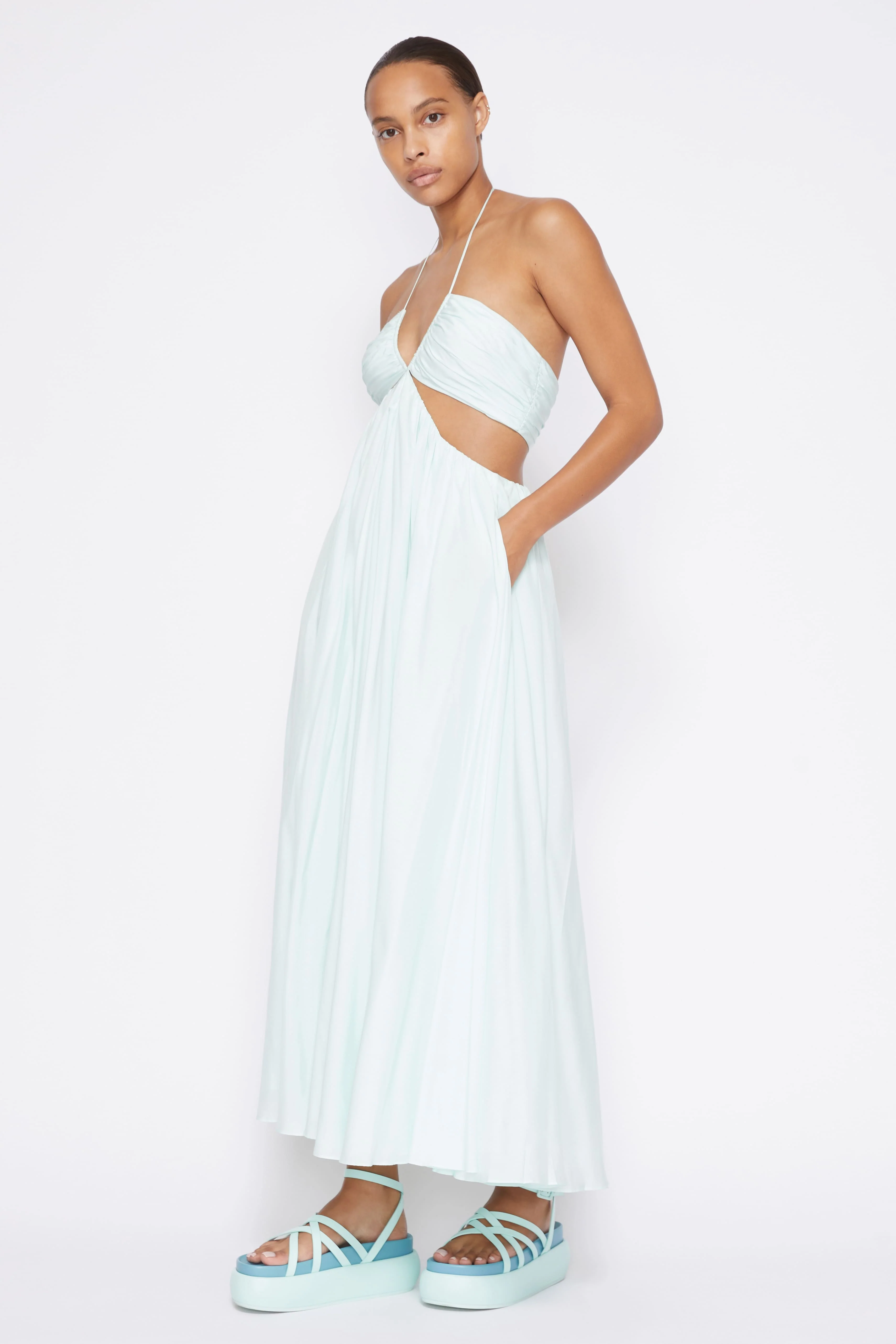 Midi Vestido Cover Up Anita Pearl Trim - Image 2