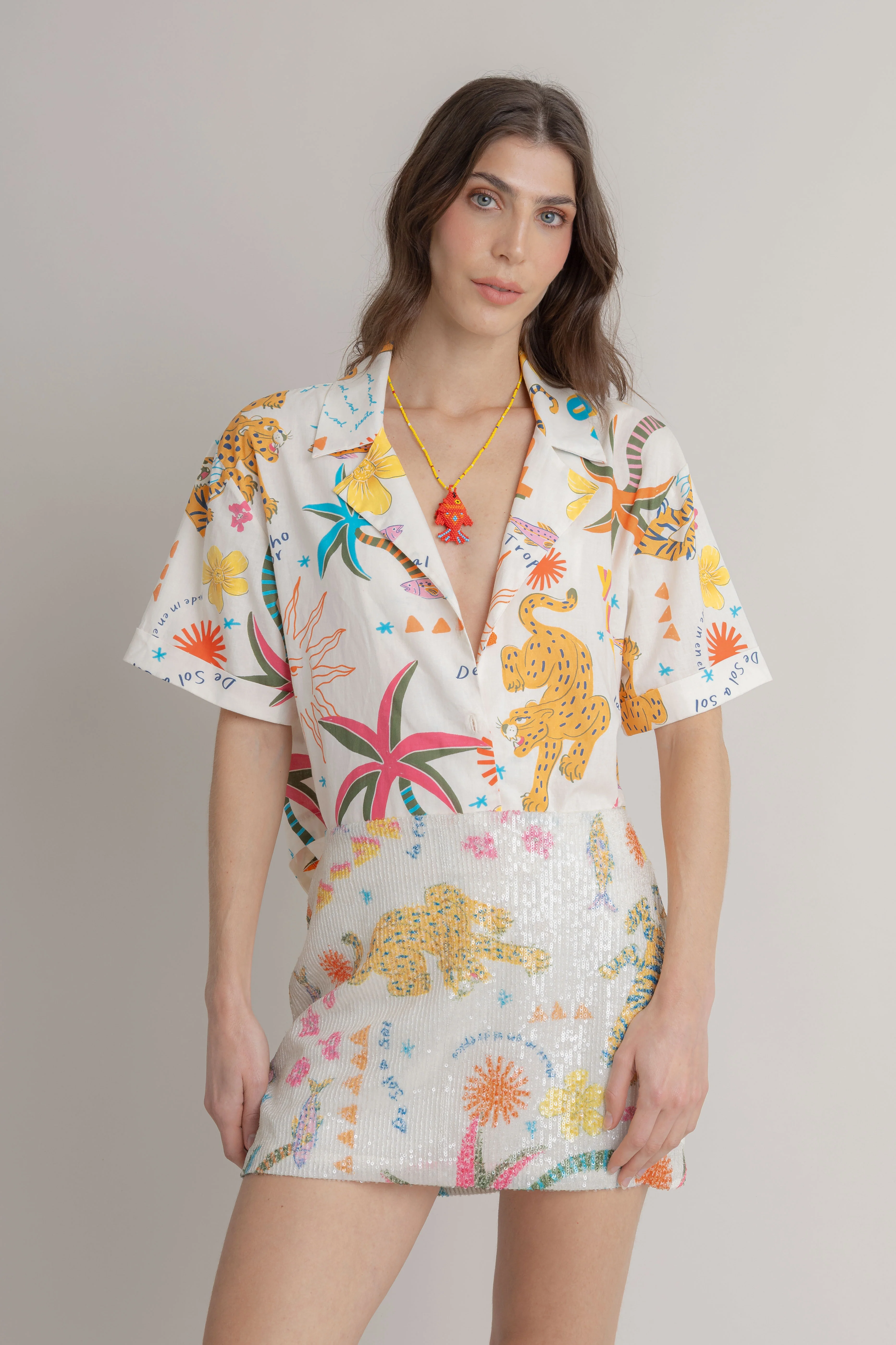 Falda Estampada