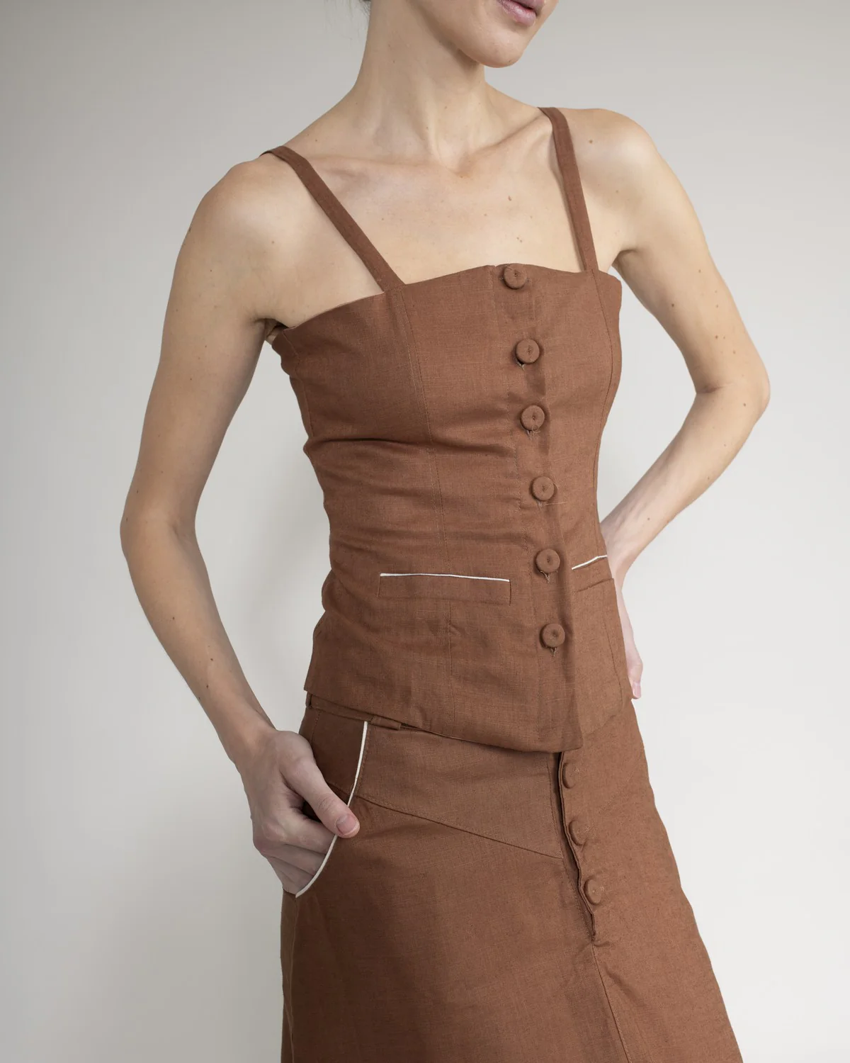 Maxi Falda con Bolsillos - Image 2
