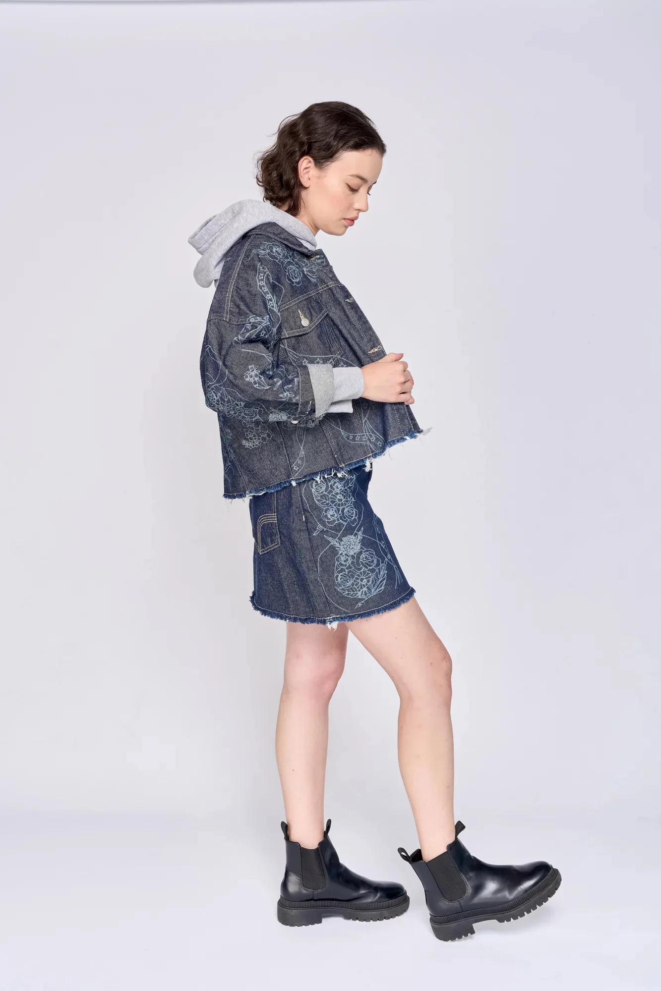 Falda Print Laser