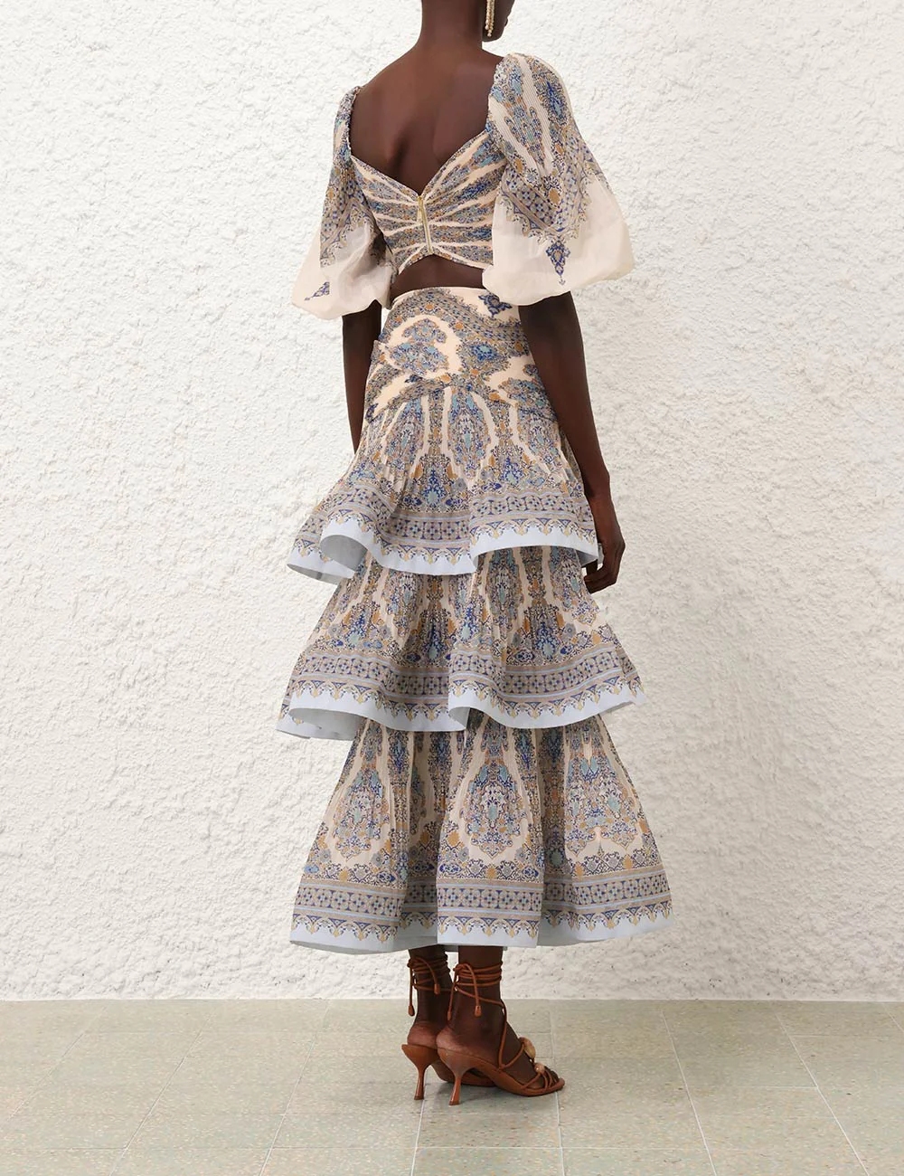 Falda Tiered Pleated - Image 5