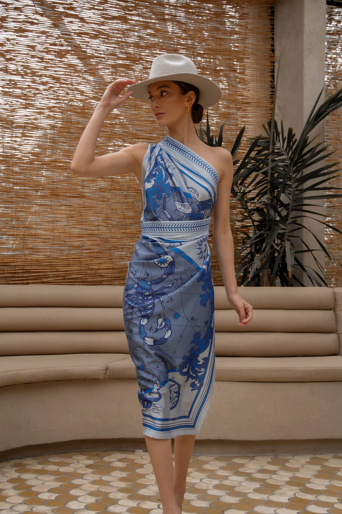 Falda Vestido Sari Zodiacus Agua - Image 4