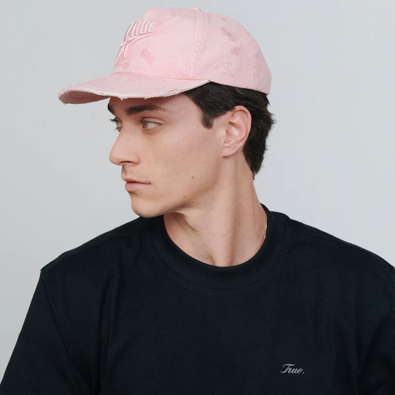 Gorra De Golf Con Estampado De Estrellas Rosa - Image 3
