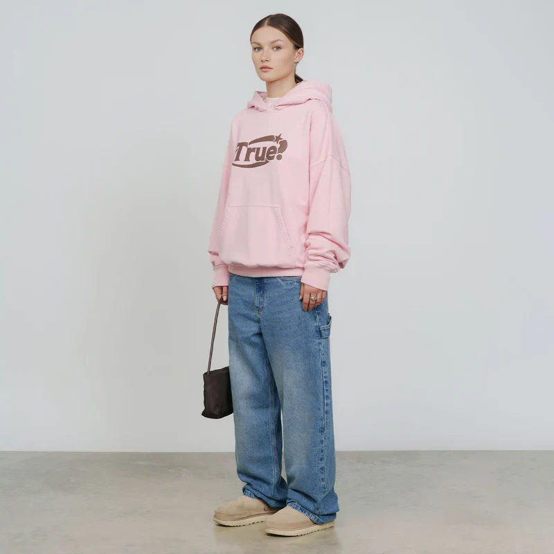 Hoodie Con Capucha Con El Logotipo De Everyday Rosa