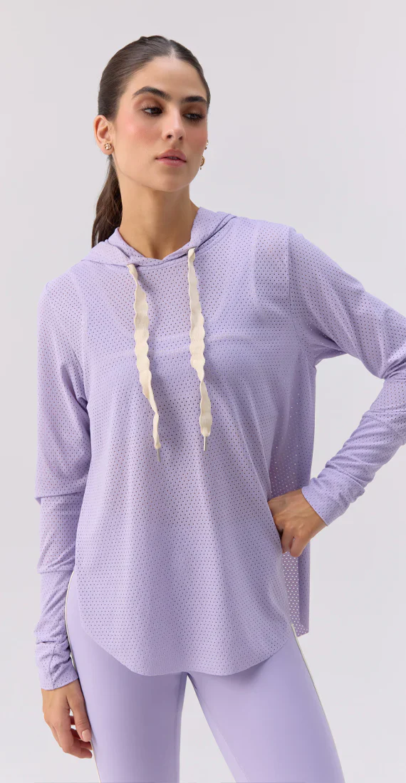 Hoodie Mesh Flow Motion