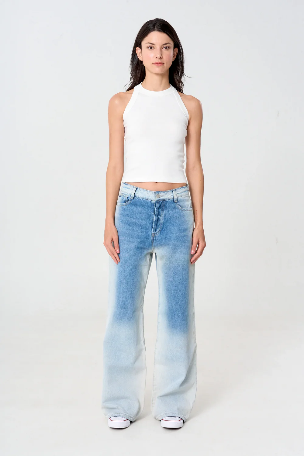 Jean Flare Desgastes Laterales