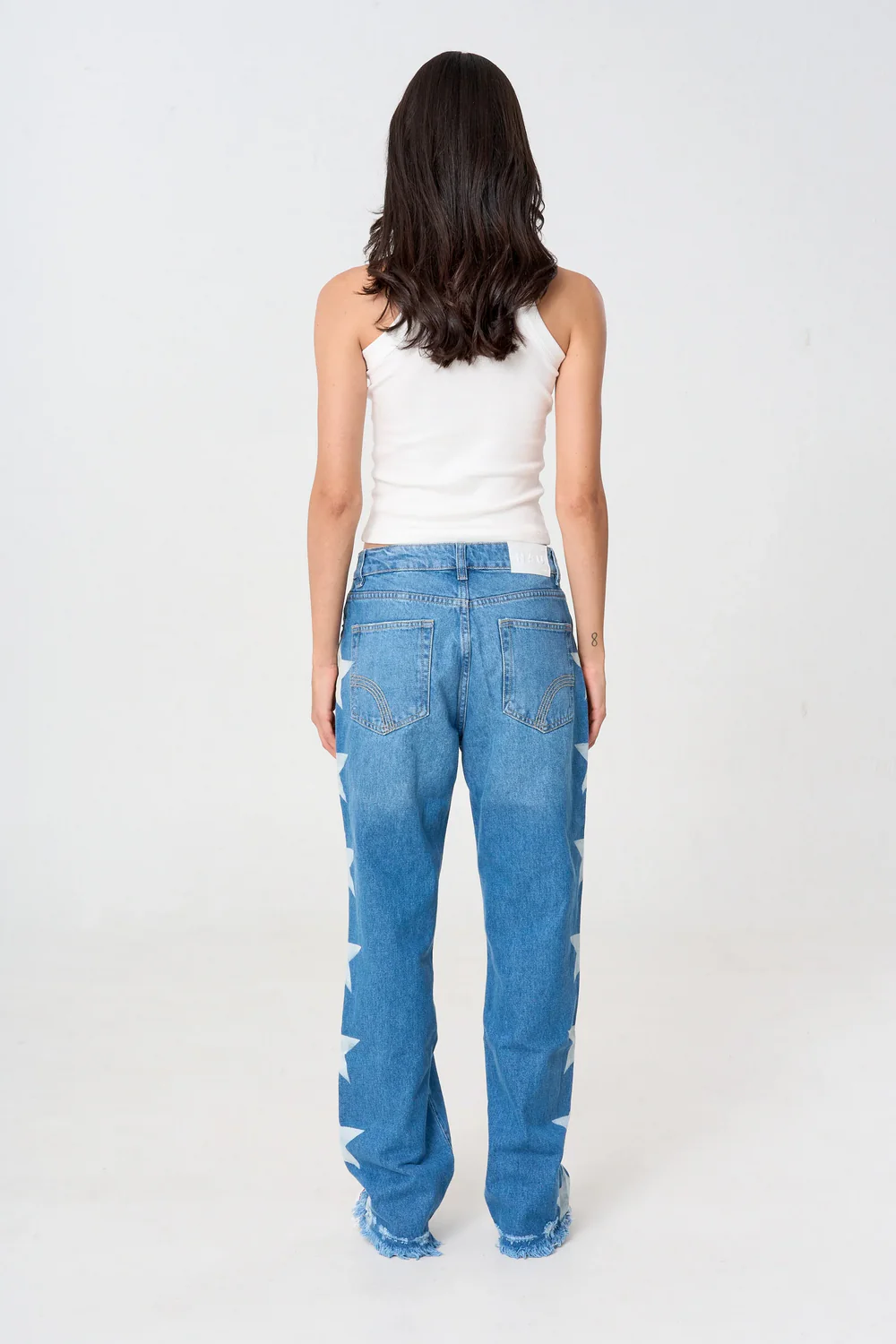 Jean Straight Estrellas Laterales - Image 3