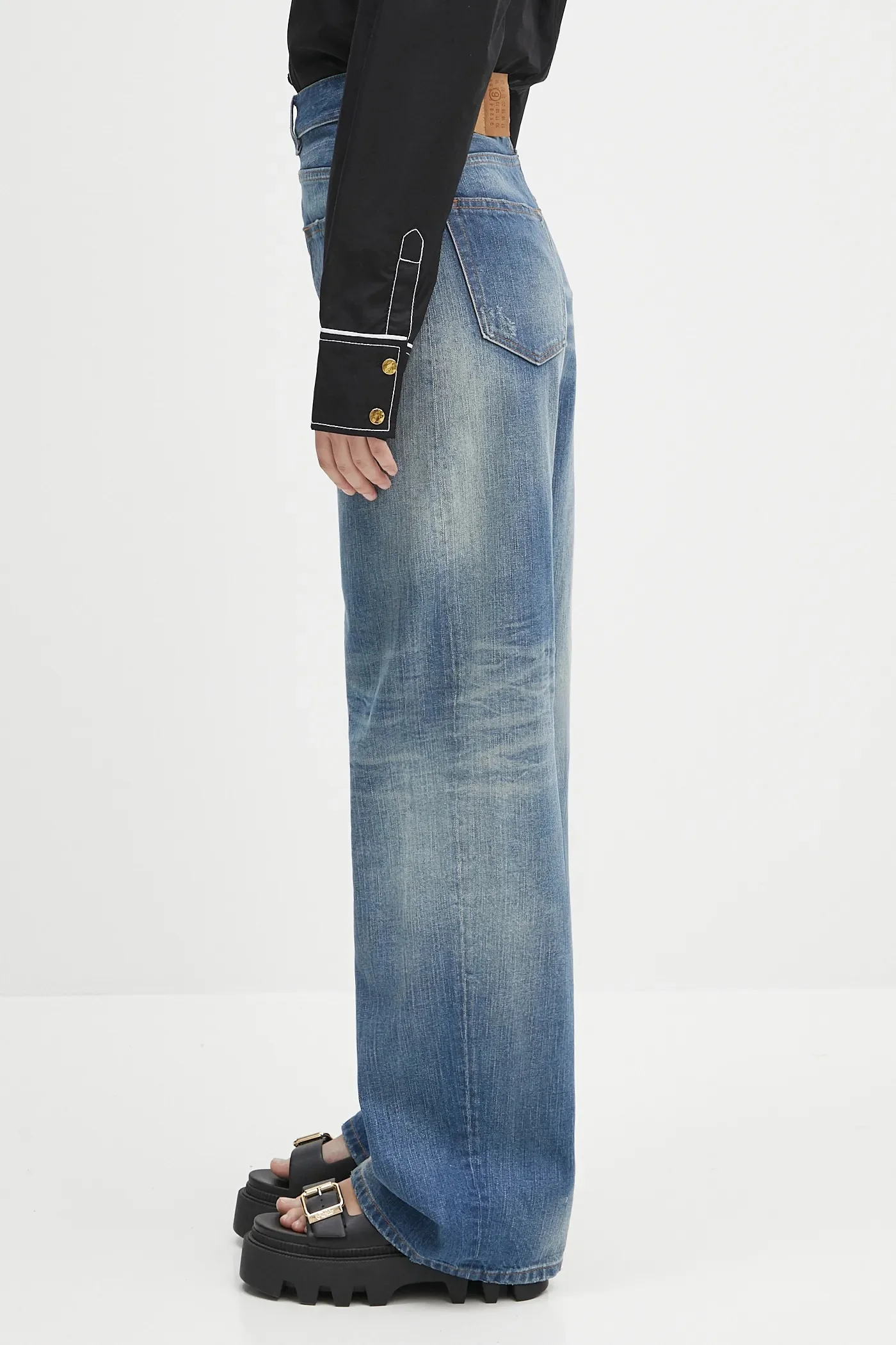 Jeans Twist Wide Leg 5 Pockets - Image 2