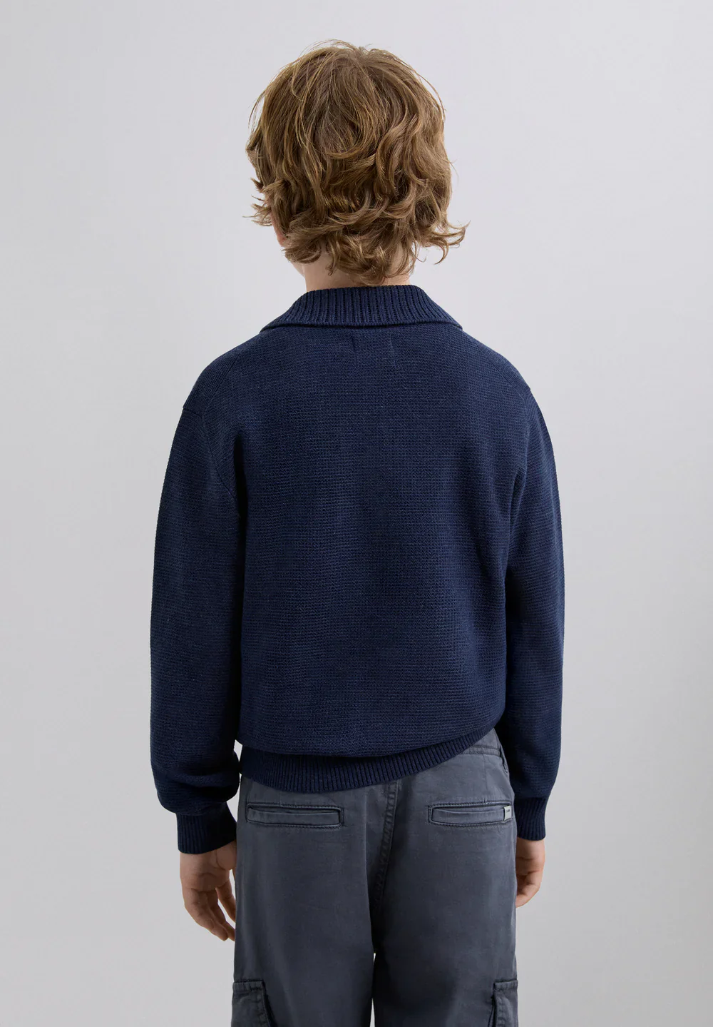 Jersey Sc Kids Tipo Polo Tricot - Image 3