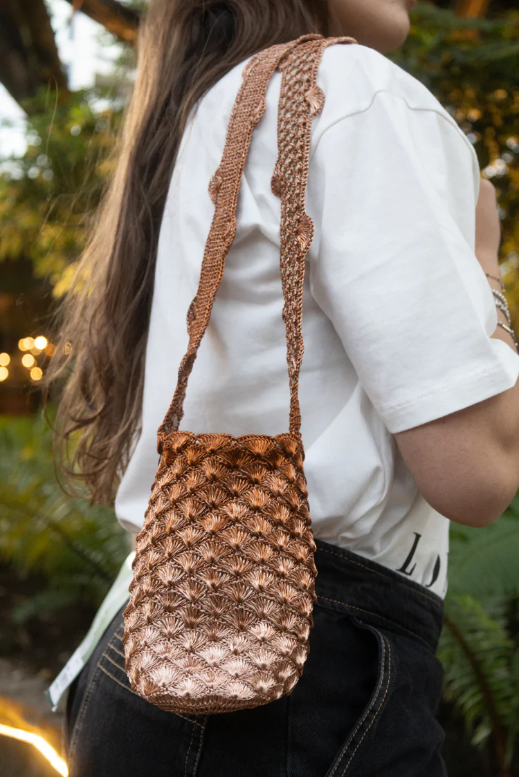 Mochila Kaia Mini Seashell Copper & Rose Gold Edition - Image 5