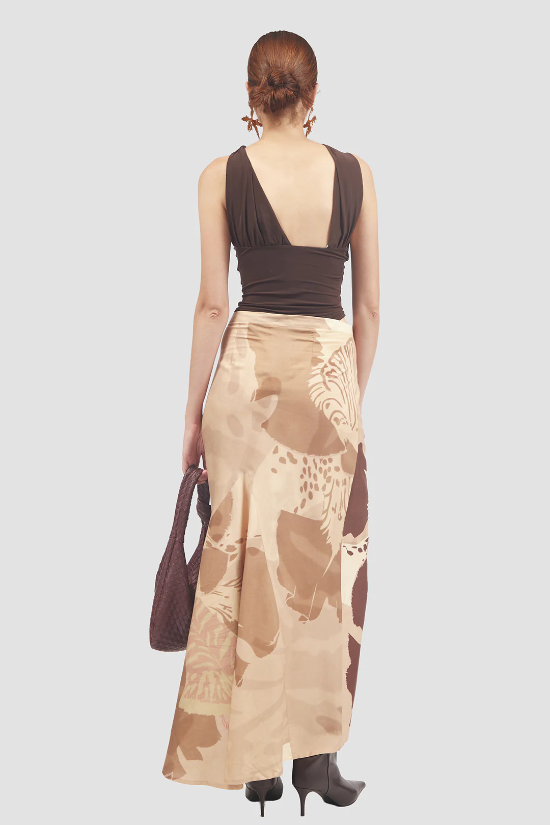 Maxi Falda De Seda Dowiana - Image 3