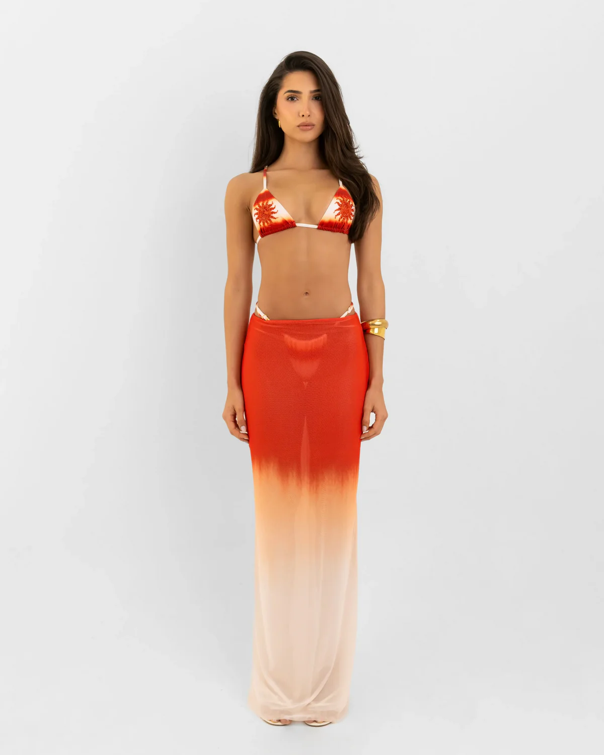 Maxi Falda Sabbia