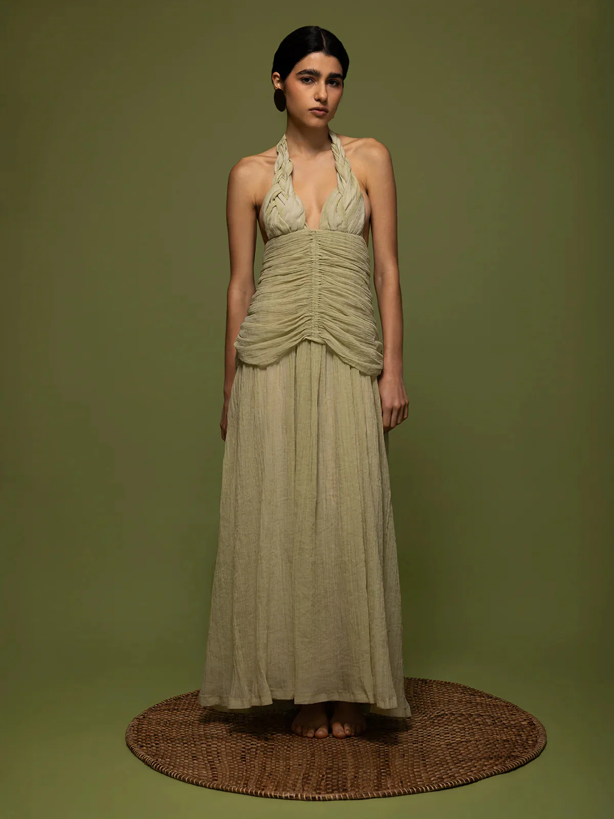 Maxi Vestido Agua De Rio