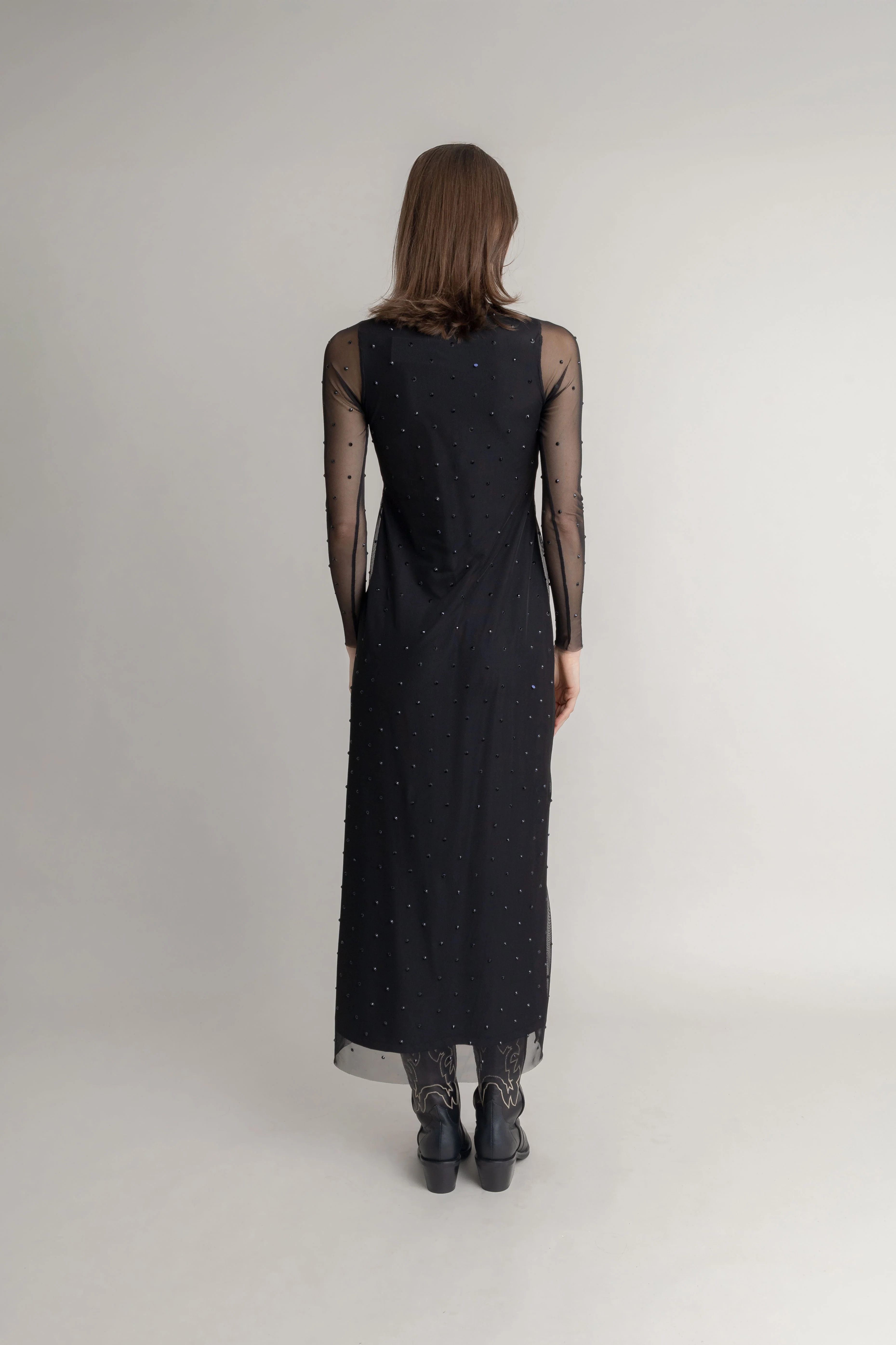 Maxi Vestido Con Taches - Image 4