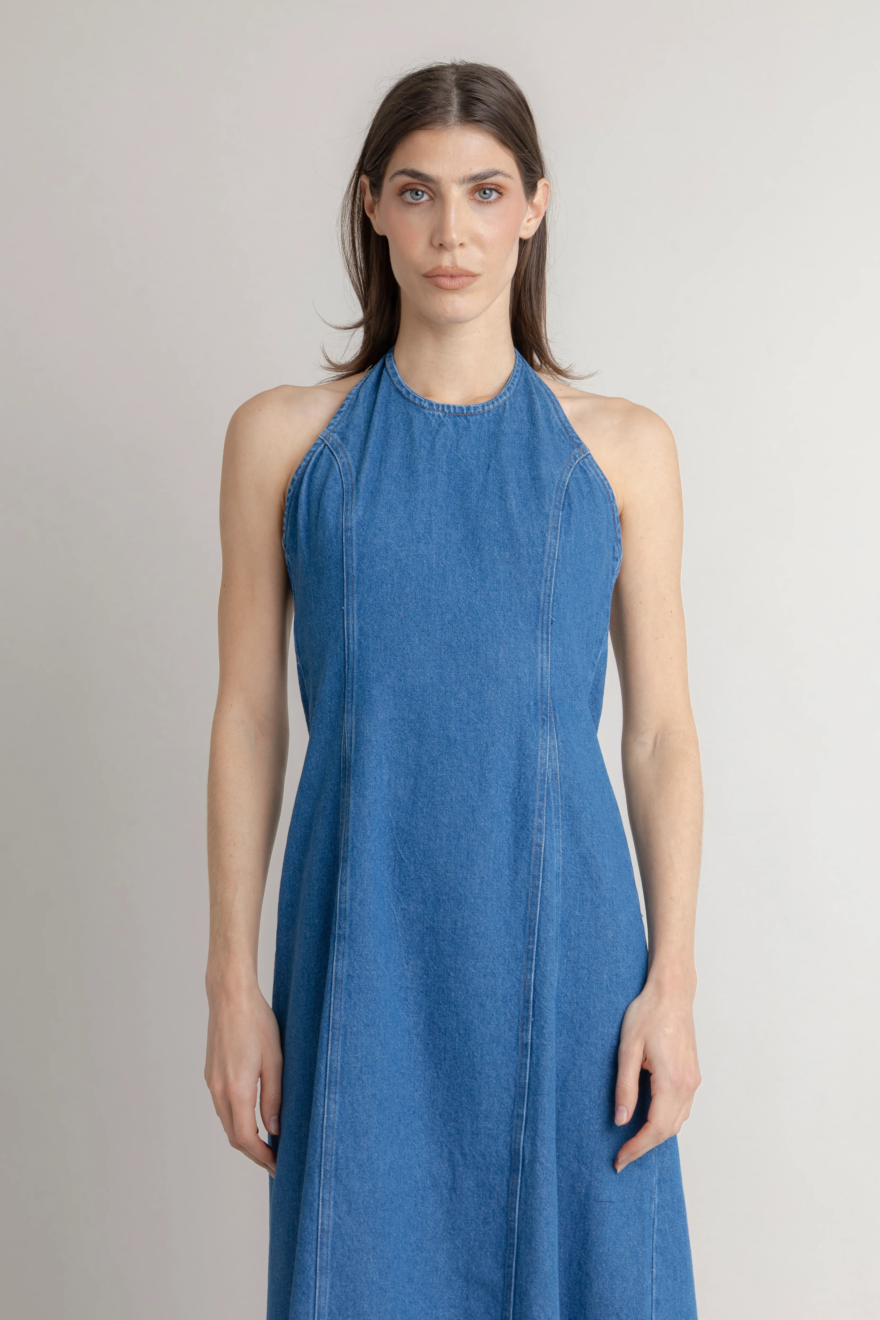 Maxi Vestido De Jean - Image 4