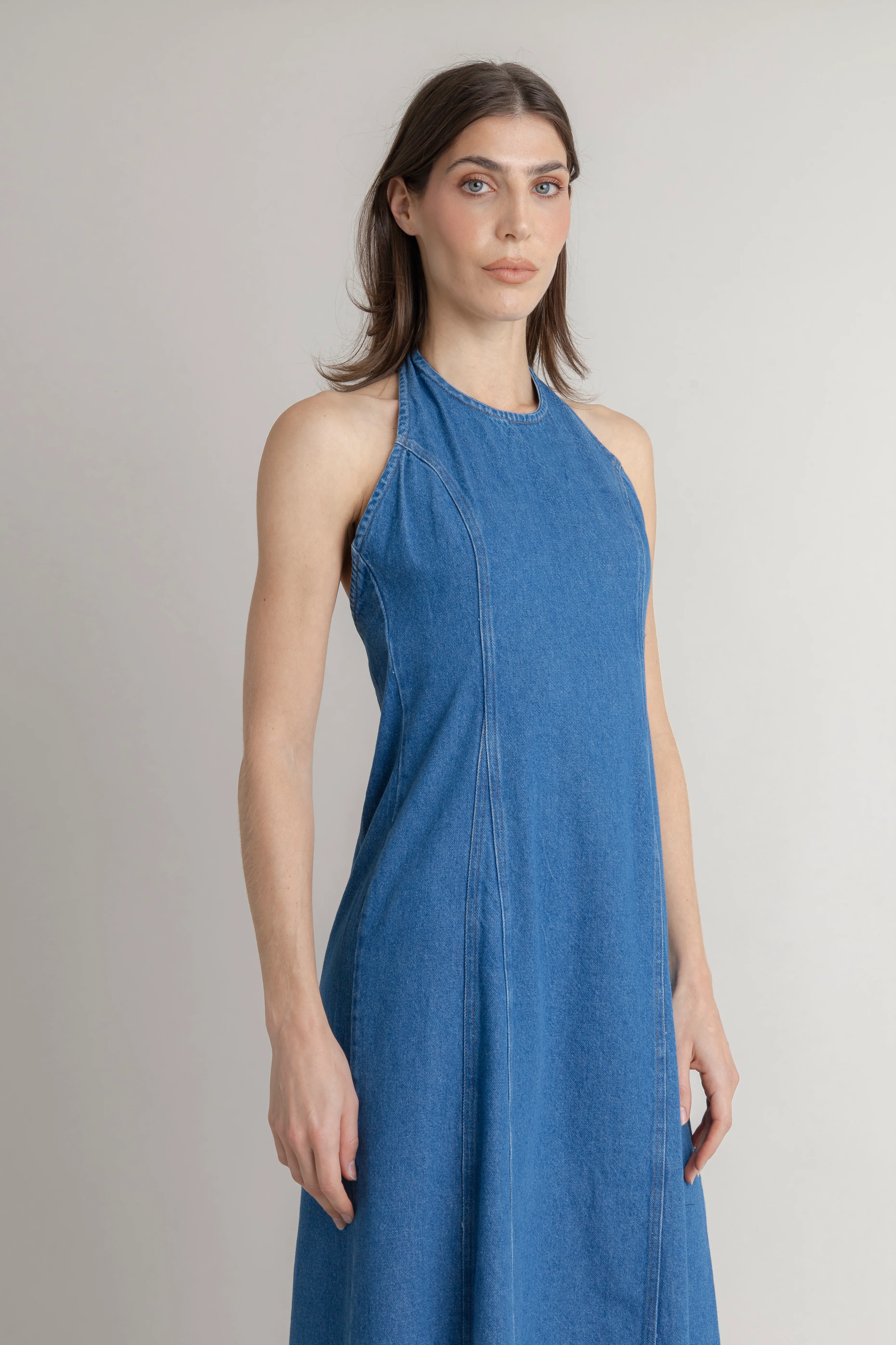 Maxi Vestido De Jean - Image 5