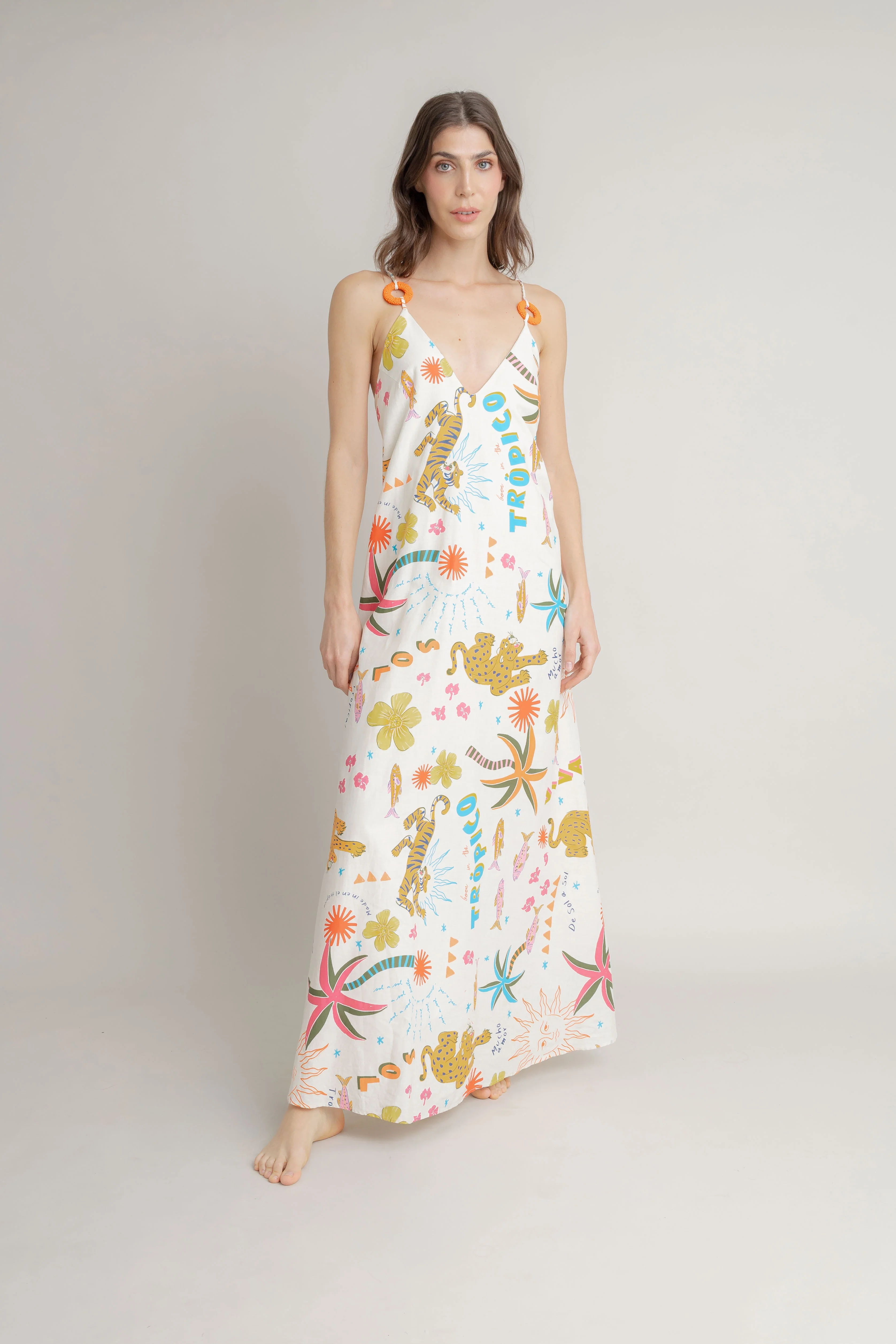 Maxi Vestido Estampado - Image 2