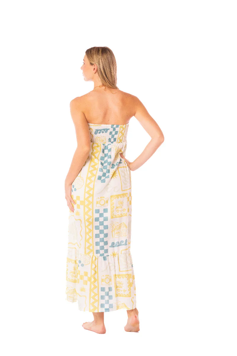 Maxi Vestido Gera Coast Citrus Print - Image 3