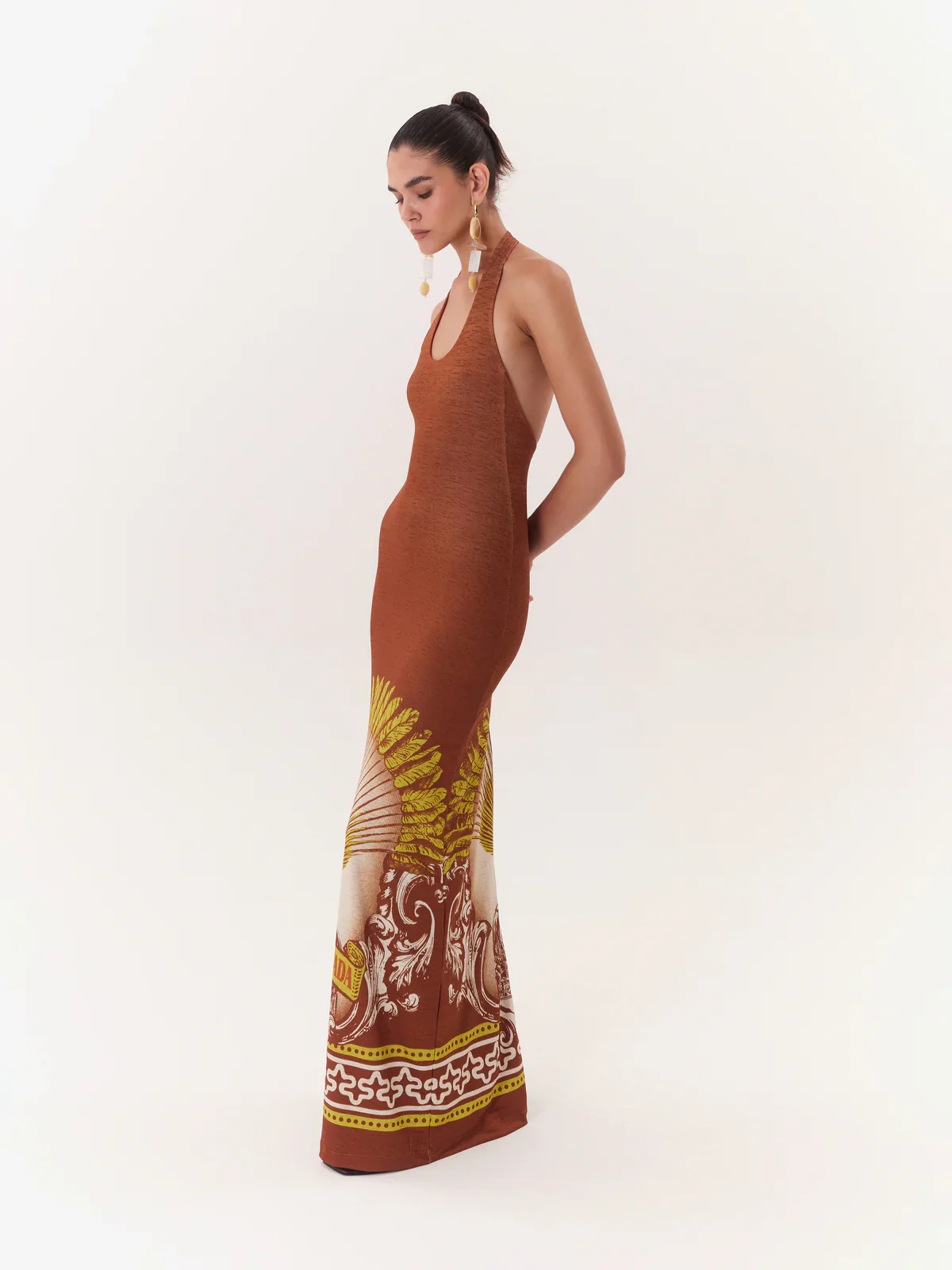 Maxi Vestido Halter Solar - Image 2