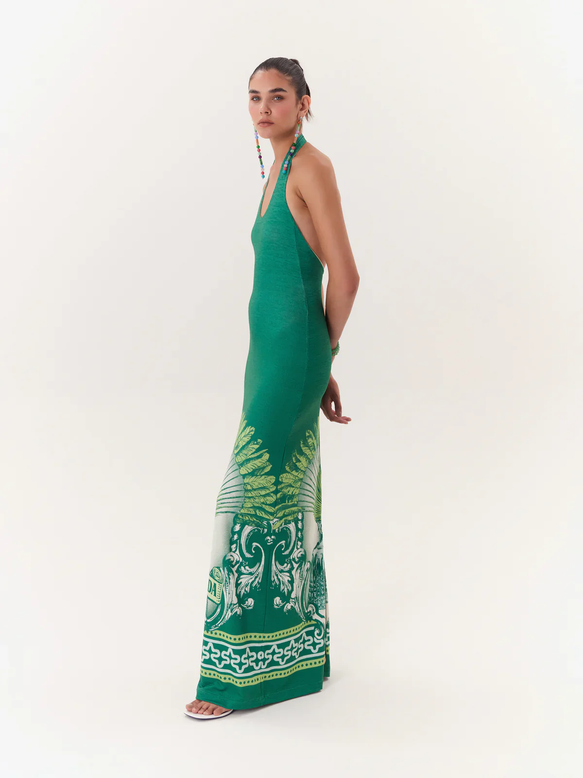 Maxi Vestido Halter Solar - Image 2