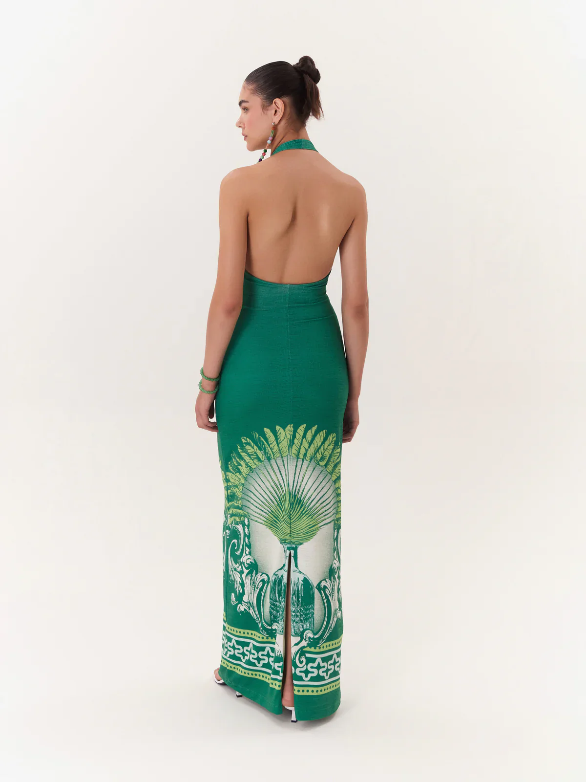 Maxi Vestido Halter Solar - Image 3