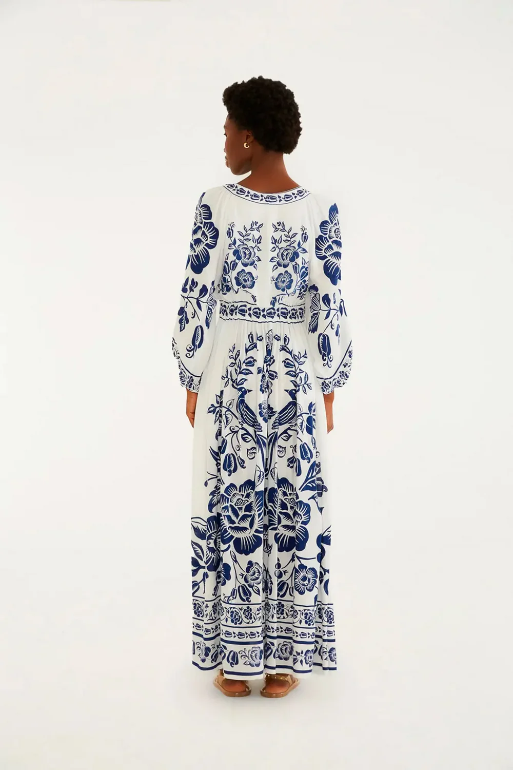 Maxi Vestido Noite De Passaro - Image 3