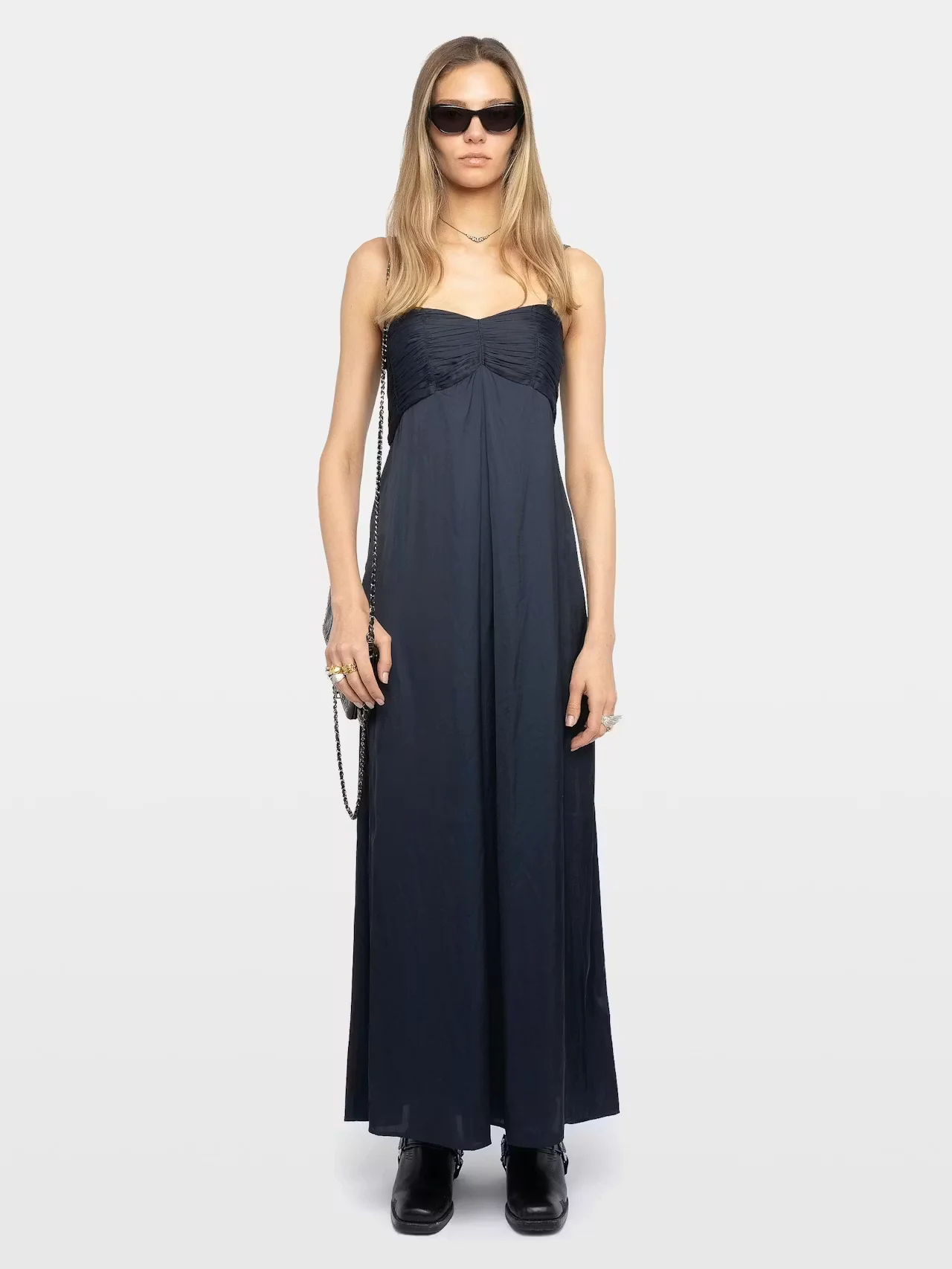Maxi Vestido Rippie Satin