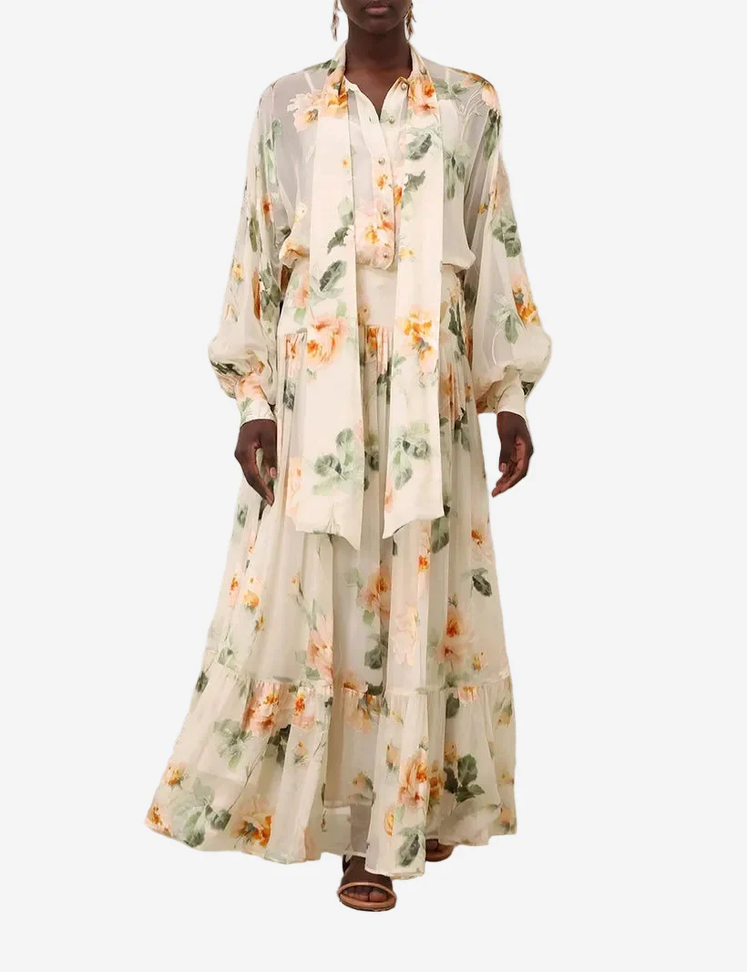 Midi Falda Carousel Burnout