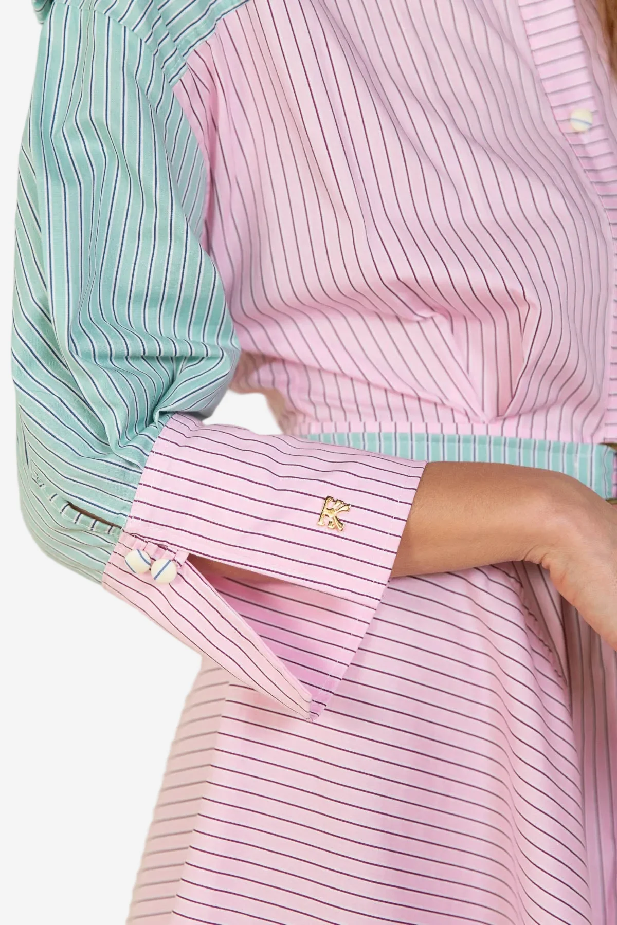 Midi Vestido Elena Stripes - Image 3