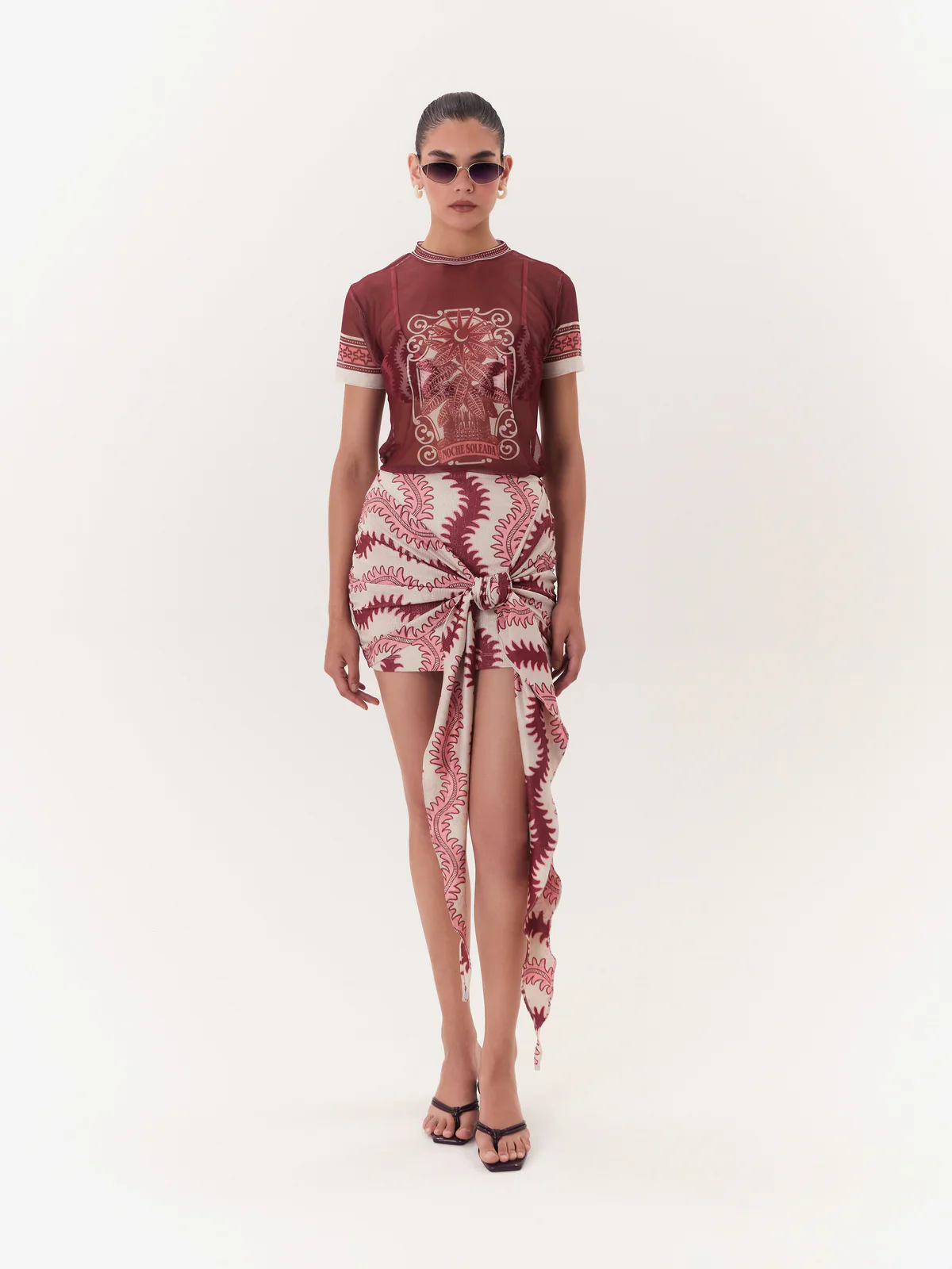 Mini Falda Stretch Solar