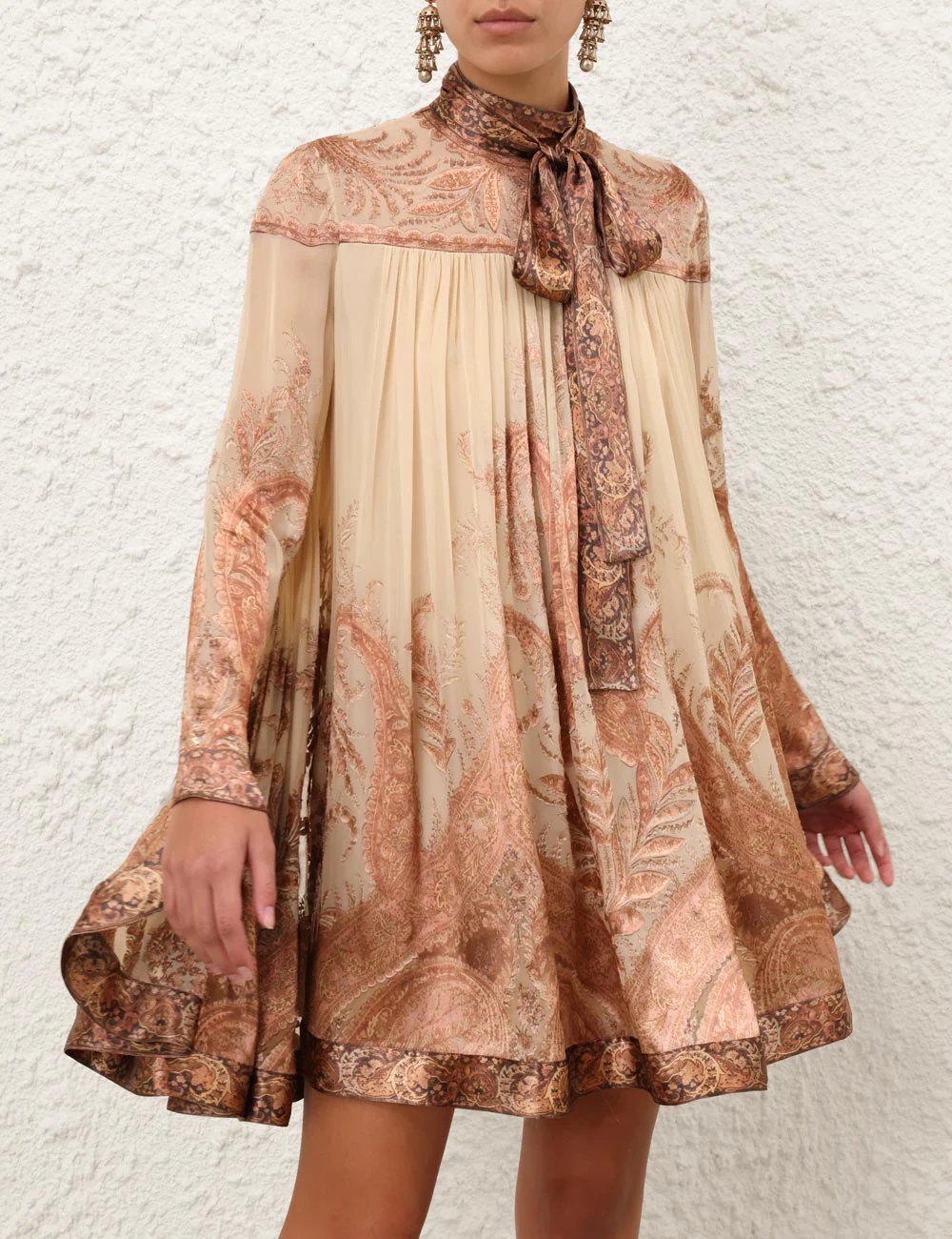 Mini Vestido Hypnotic Batwing
