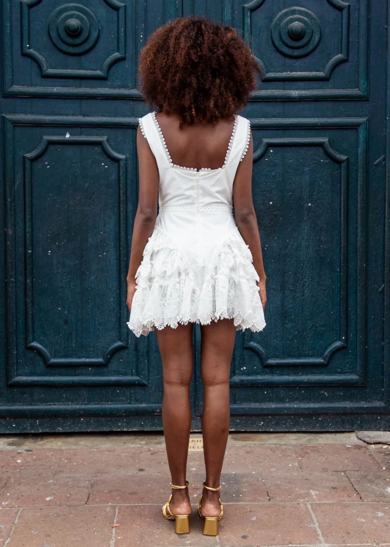 Mini Vestido Lucho Bermudes - Image 3