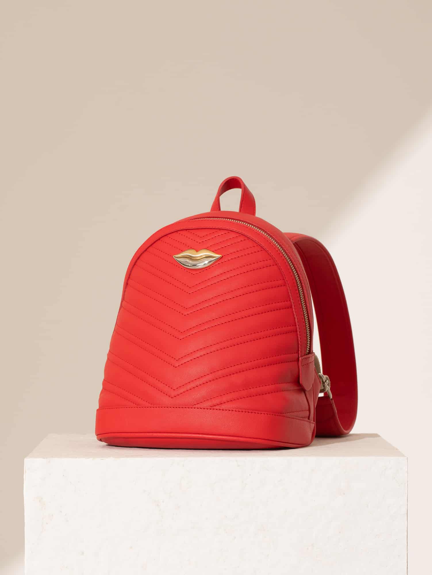 Mochila Lipstick Rojo
