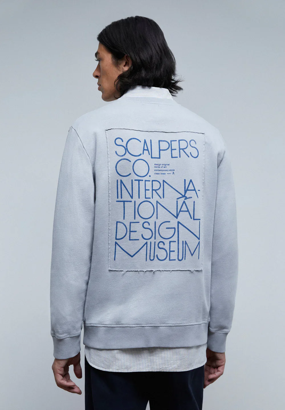 Sweater Museum Greyish Blue Xl - Image 4