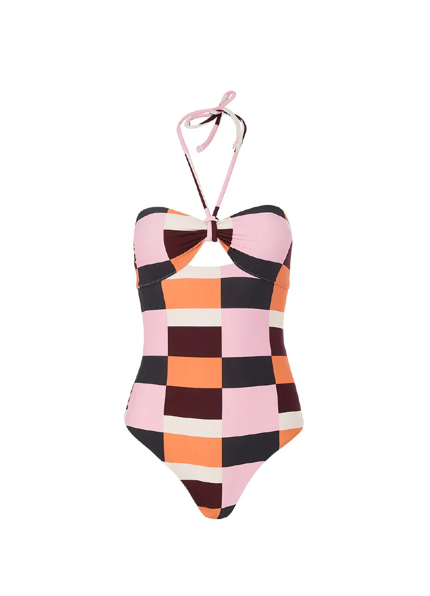 One Piece Chiara Coast Print Blush - Image 4