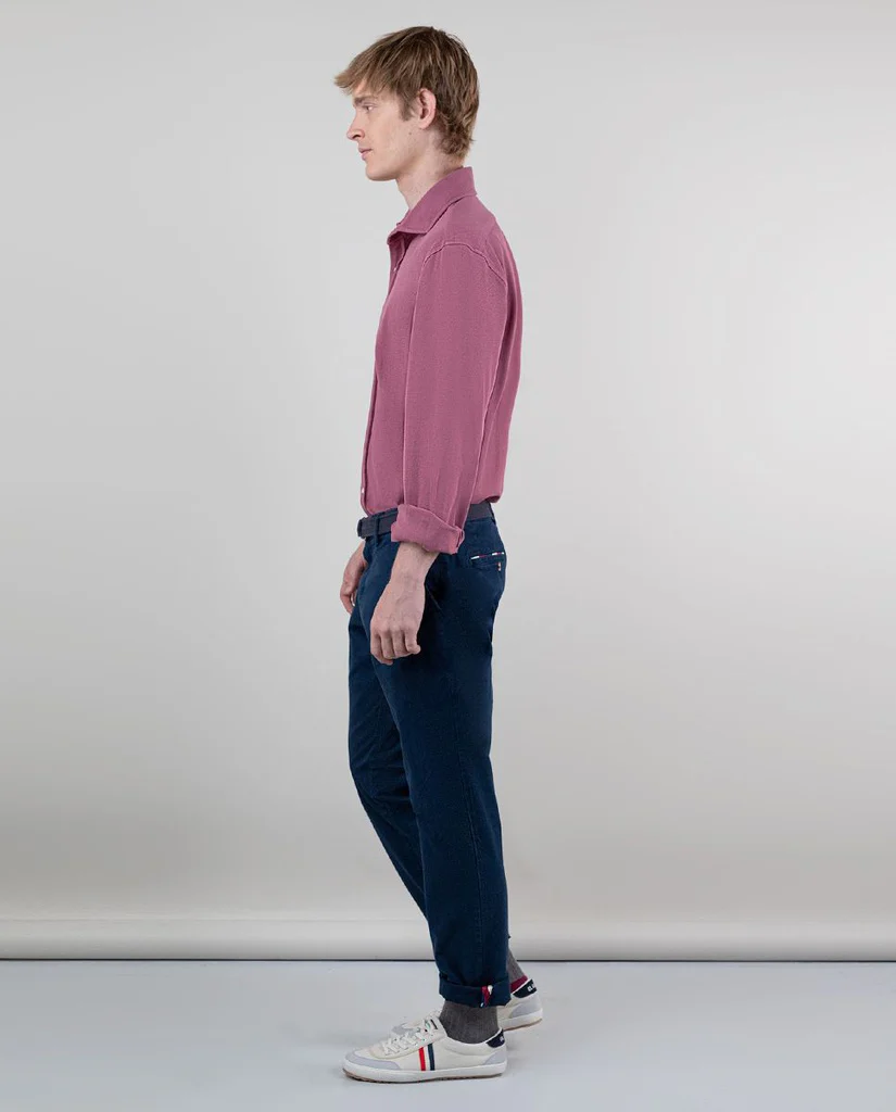 Pantalon Chino Basico Marino - Image 4