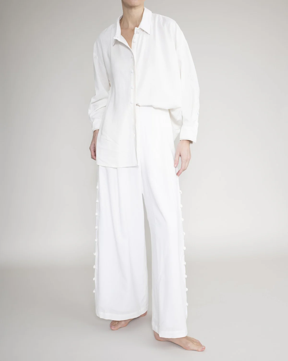 Pantalon Con Abertura