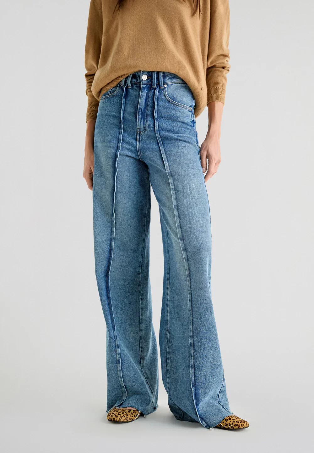 Pantalon Denim Front Color - Image 3
