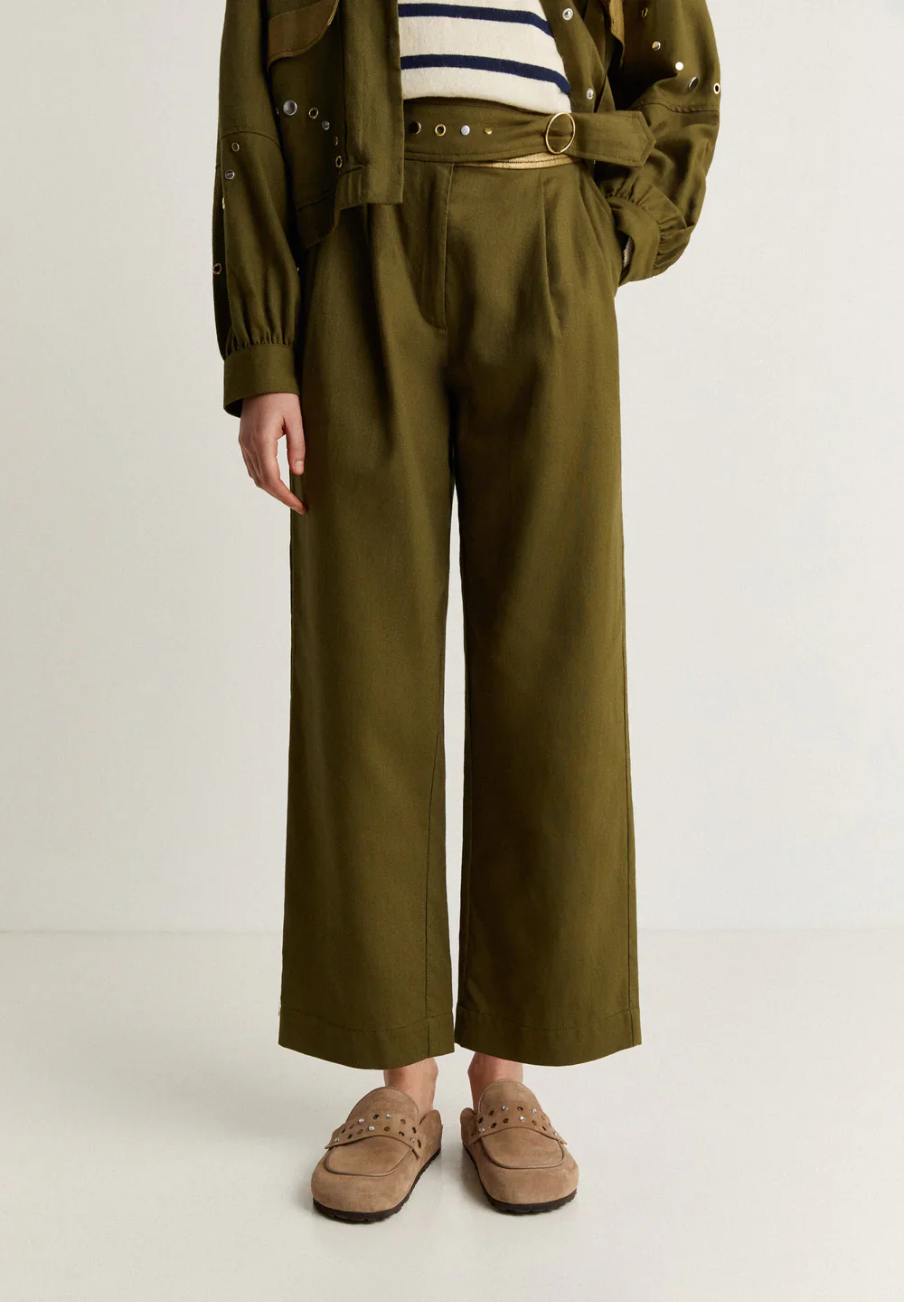 Pantalon Mili Studs - Image 2