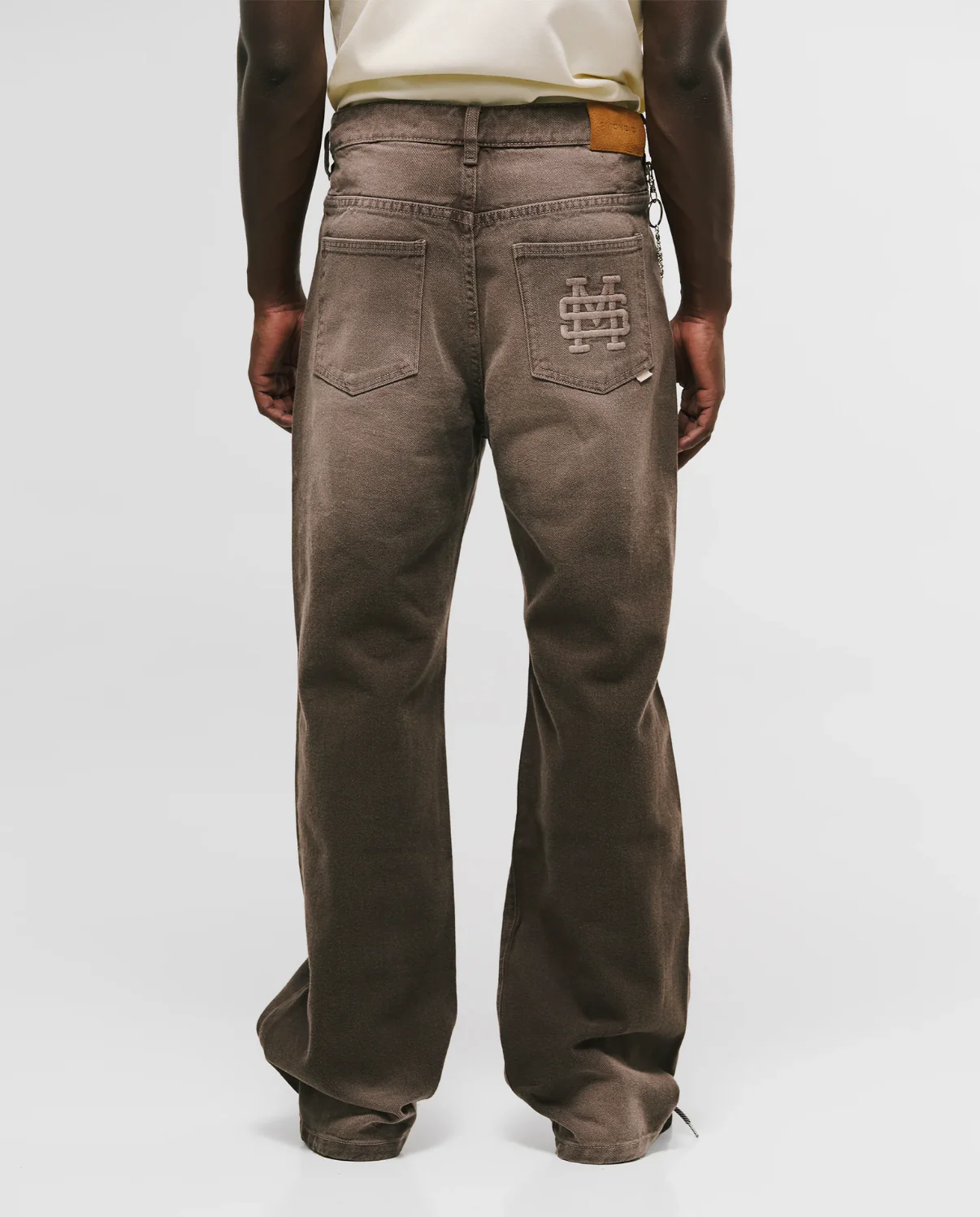 Pantalon Pocket Straight Distressed Brown - Image 4